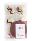 Berry ganache white chocolates
