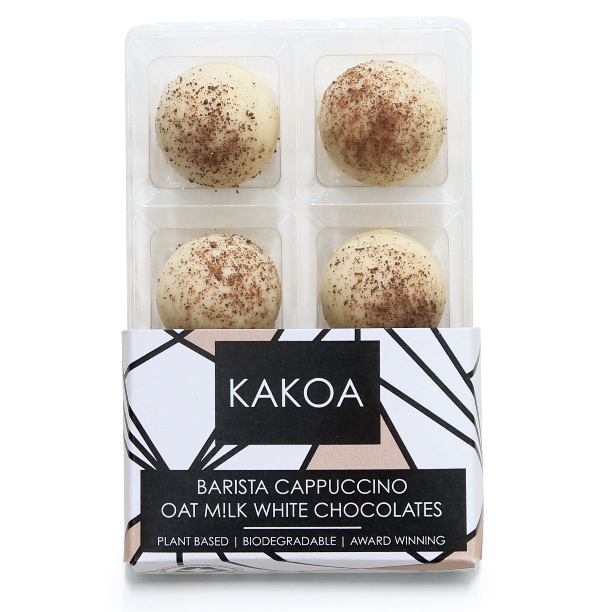 Kakoa Cappuccino White Chocolate Vegan Truffles | Taster Pack – Friars