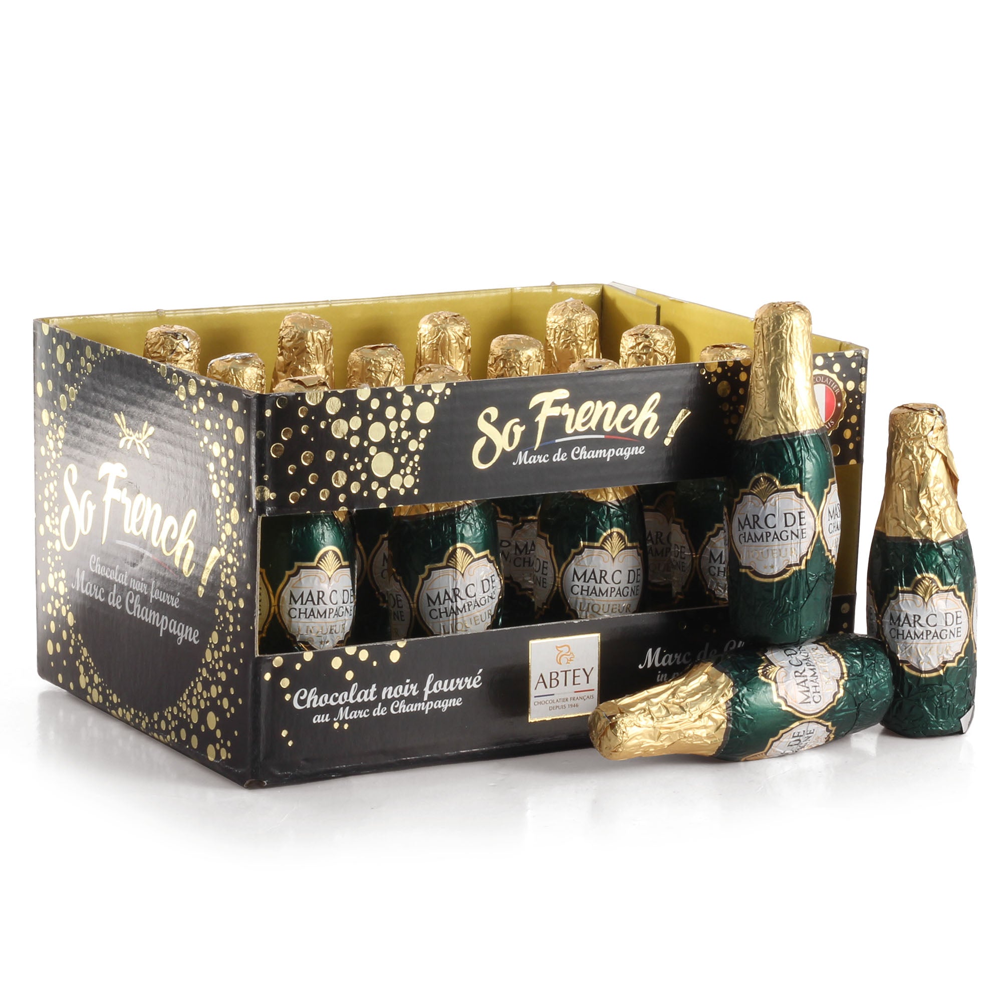 Abtey Chocolate Champagne Liqueur Crate