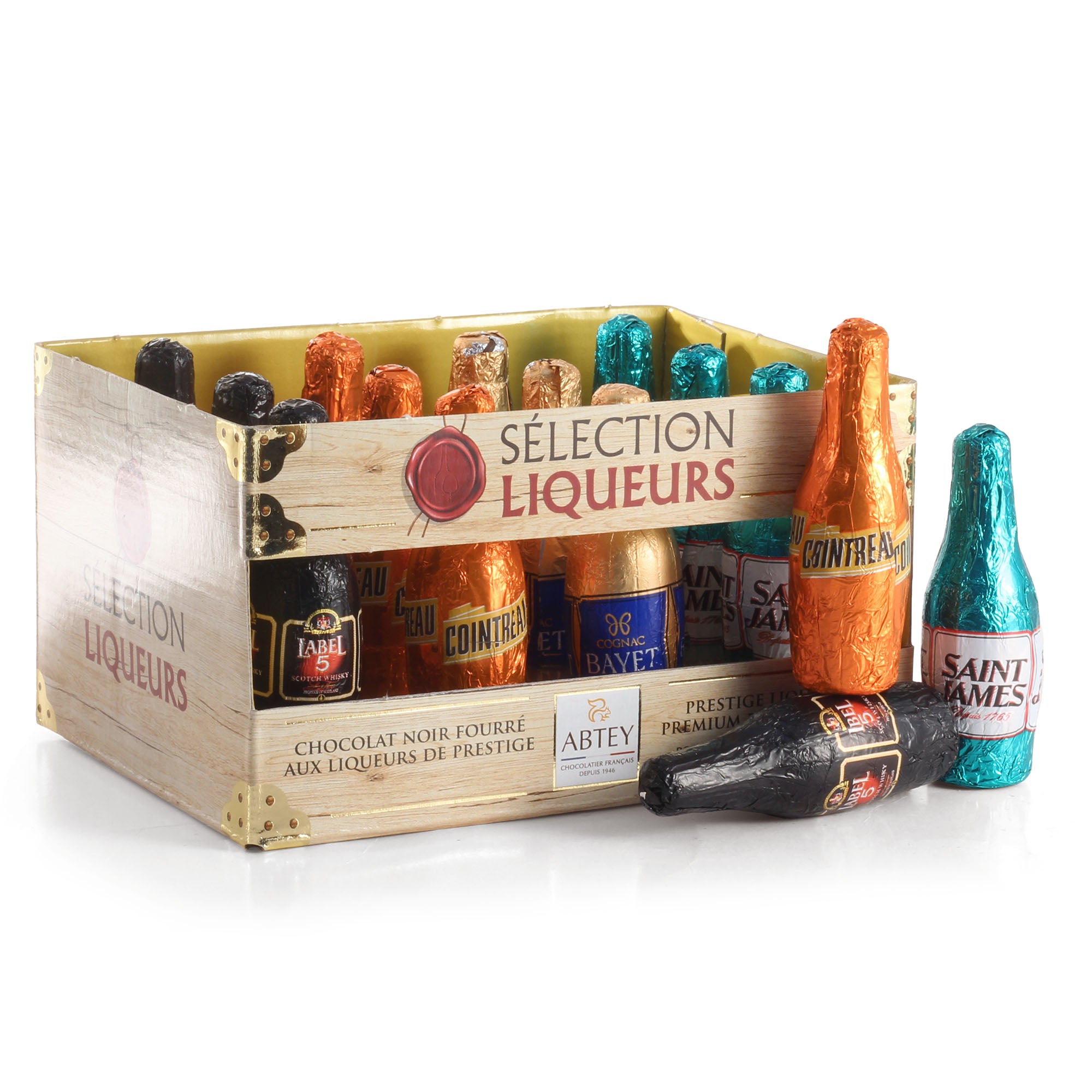 Abtey Chocolate Liqueur Selection Crate
