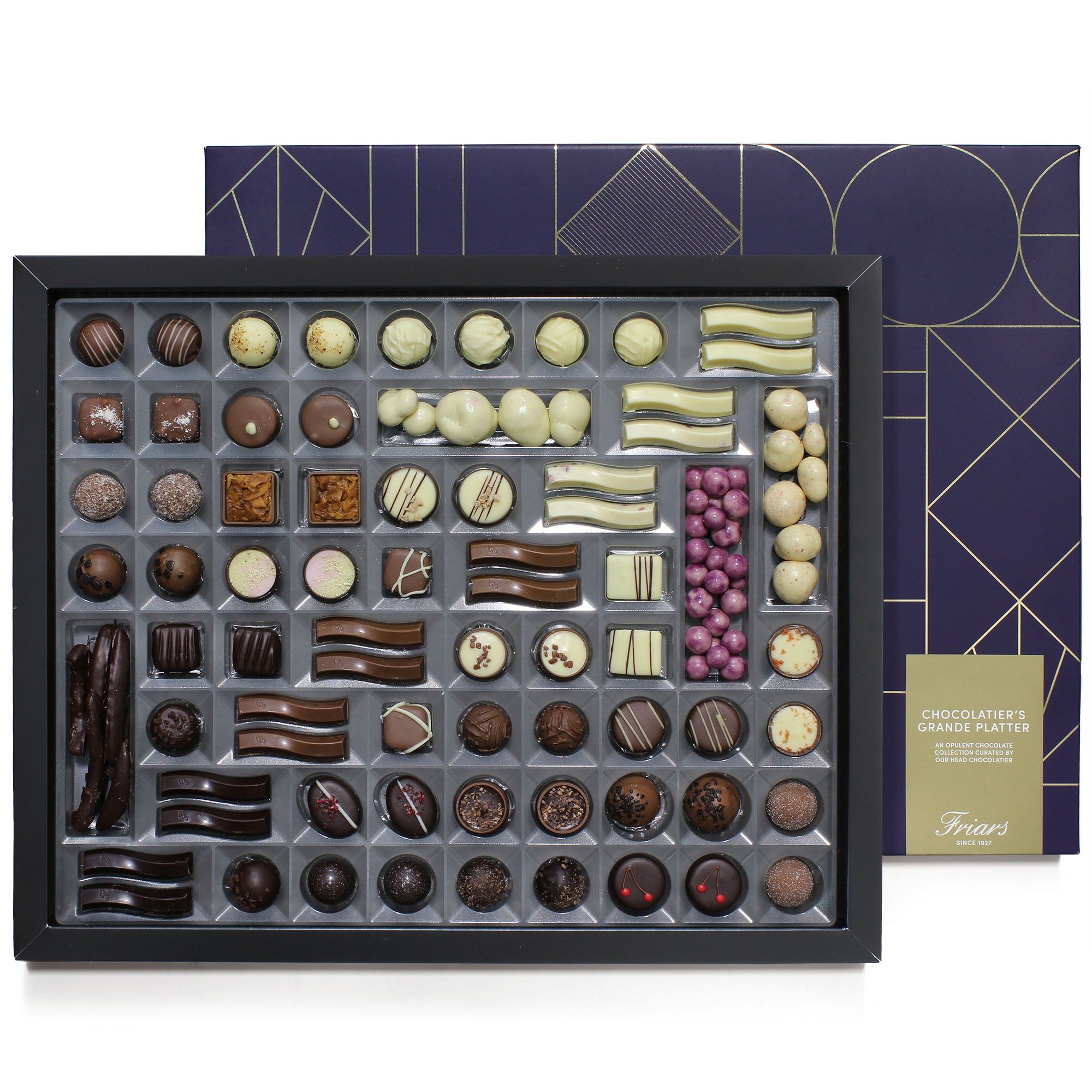 The Chocolatier's Giant Chocolate Box Grande Platter