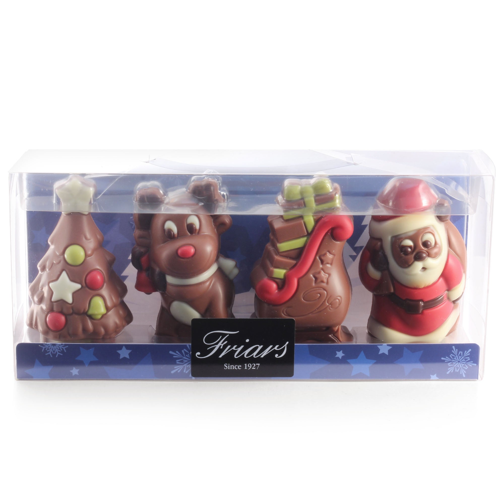 Chocolate Christmas Character Gift Box