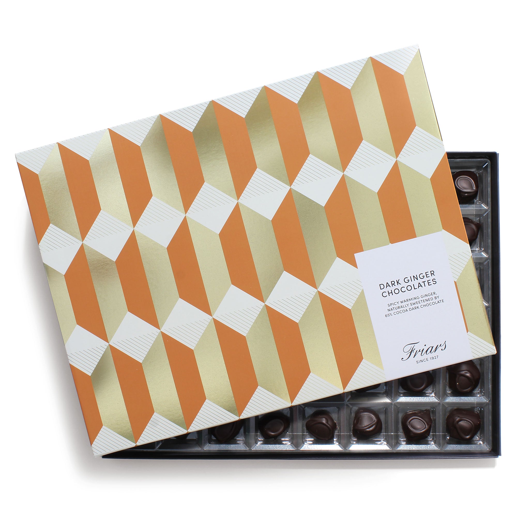 Crystallised  Ginger Chocolate Large Gift Box