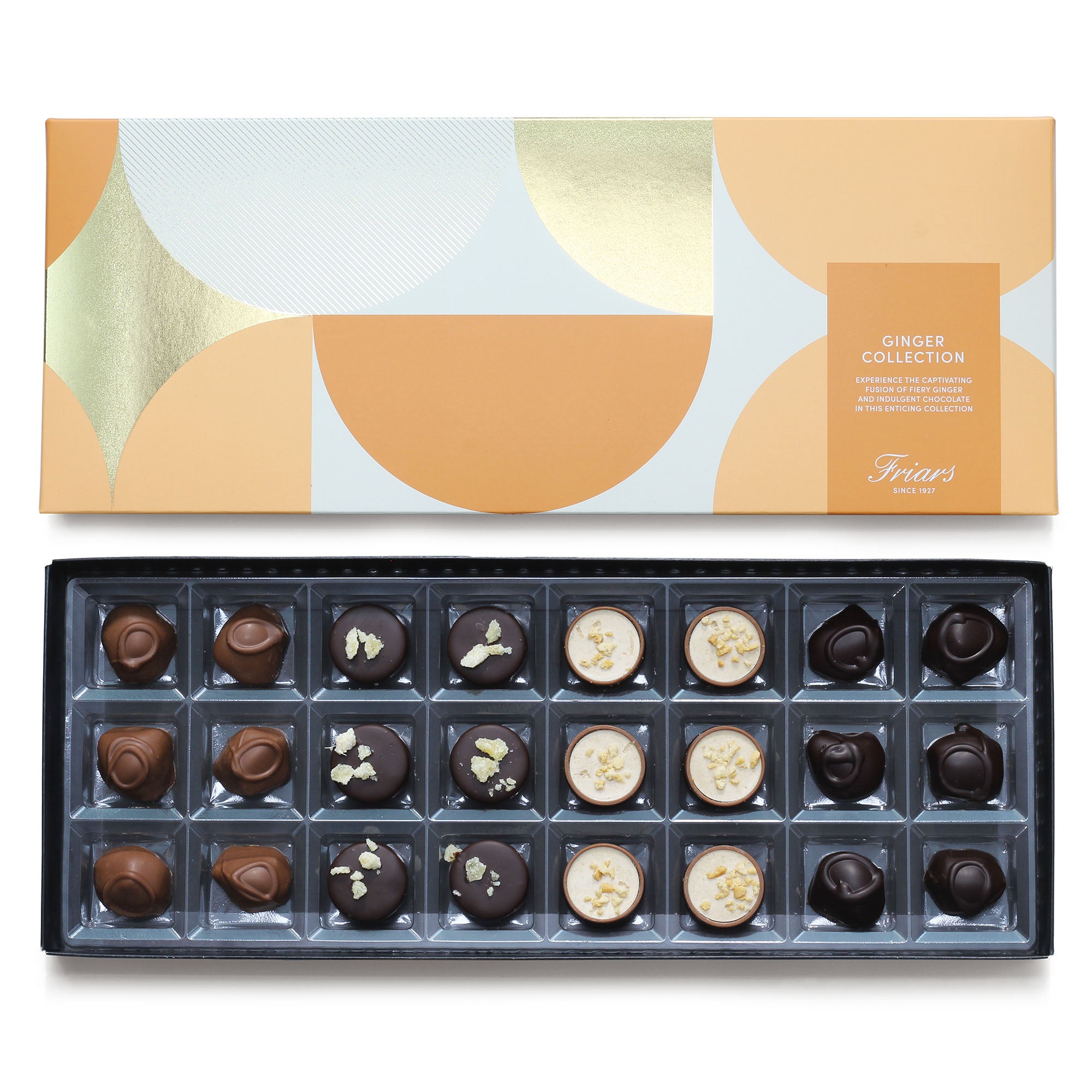 Ginger chocolate gift box