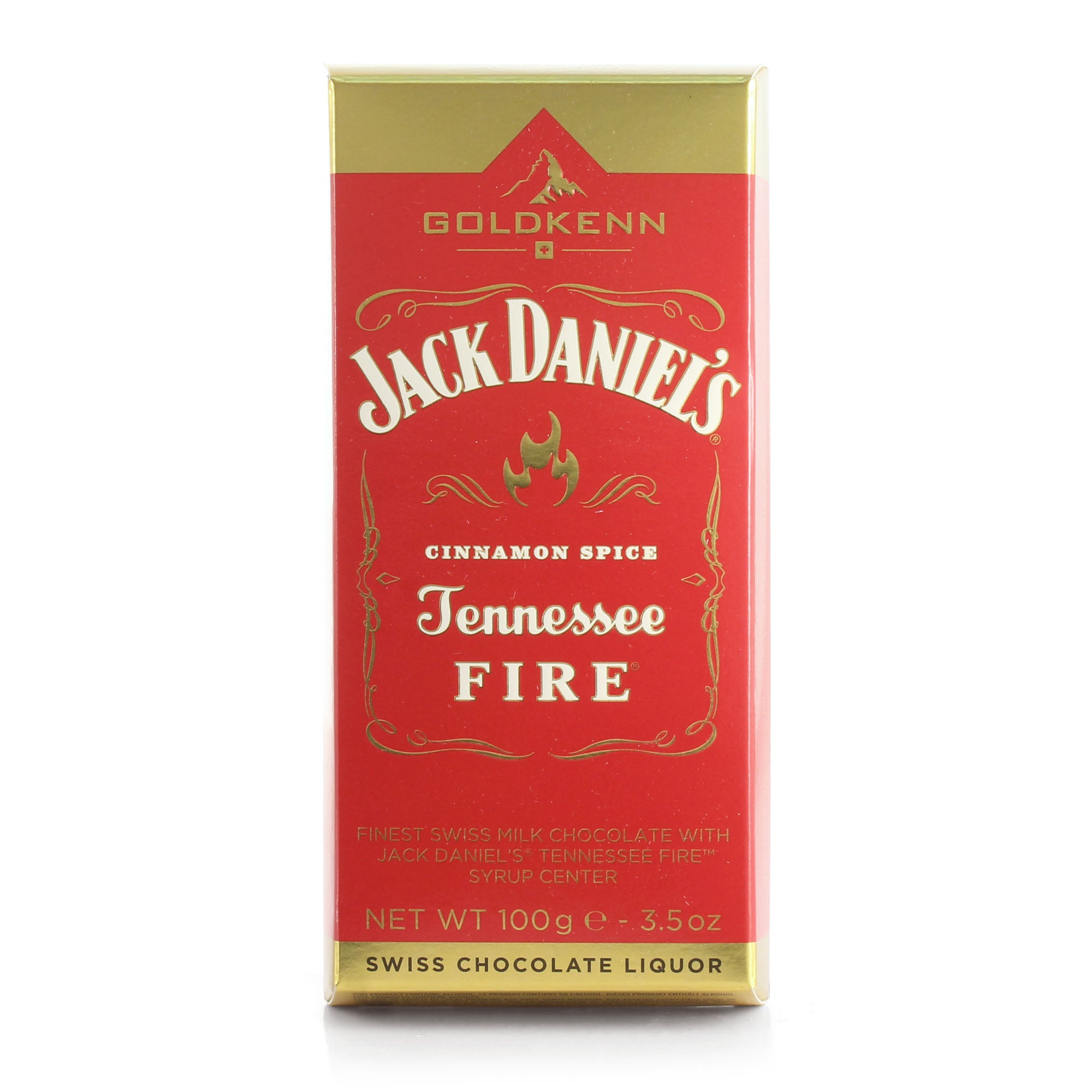 Jack Daniel's Fire Goldkenn Chocolate Liqueur Bar