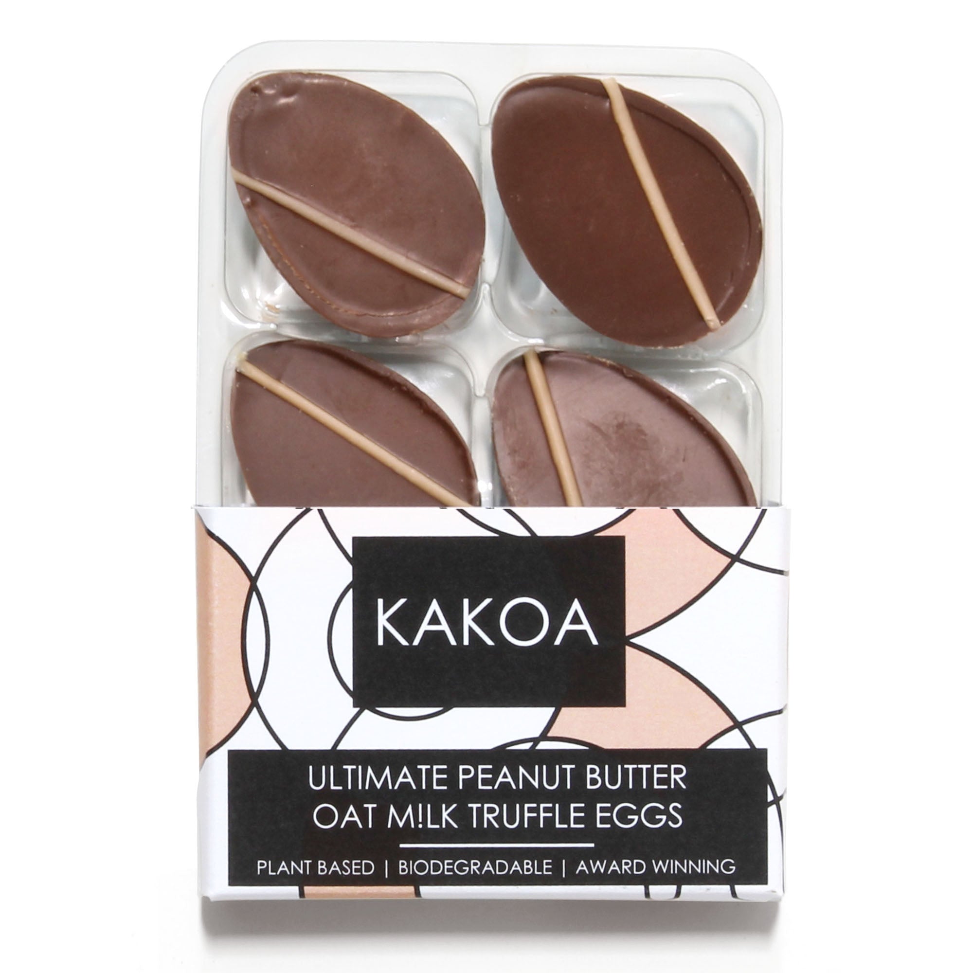 Peanut Butter Vegan Chocolate Eggs