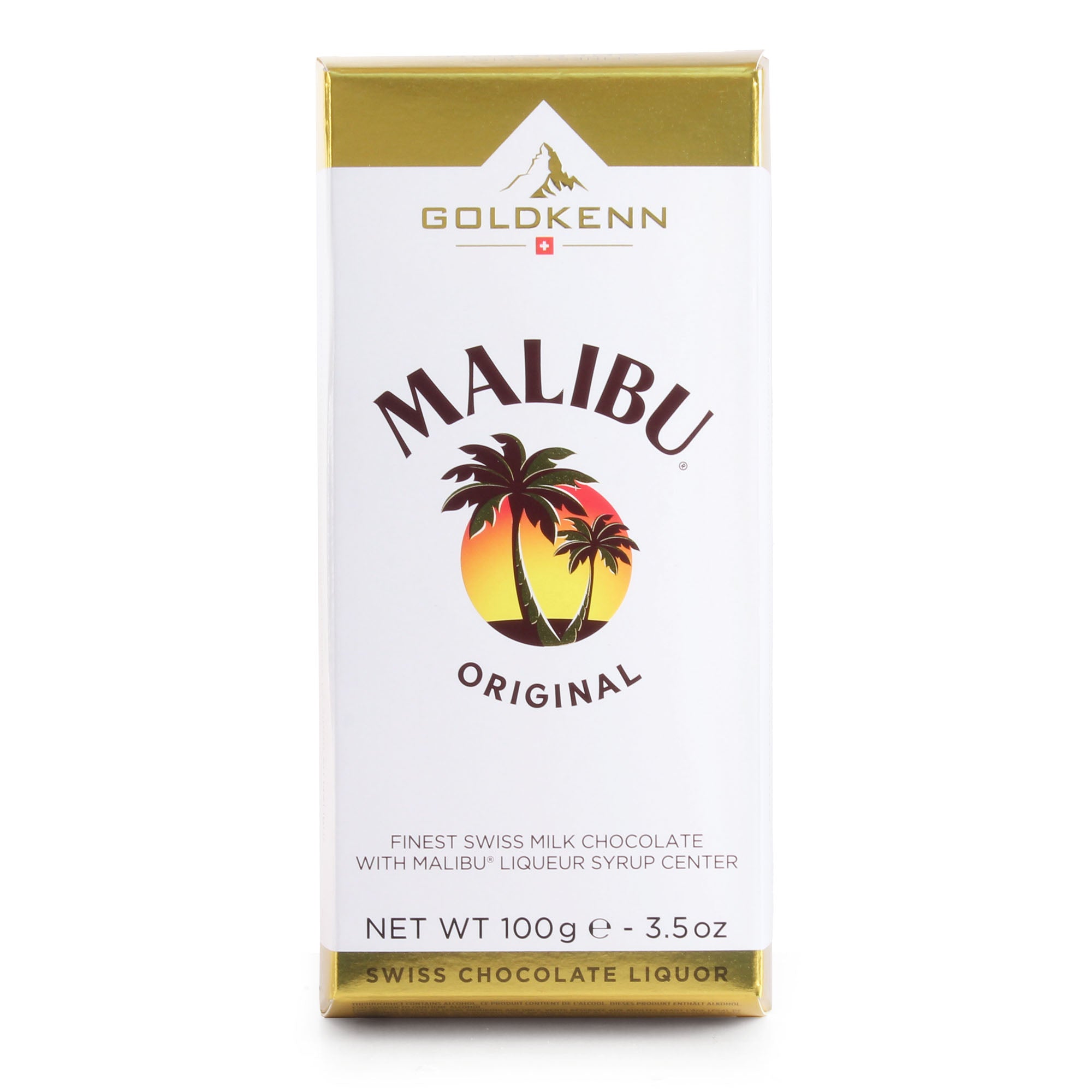 Malibu Liqueur Chocolate Bar