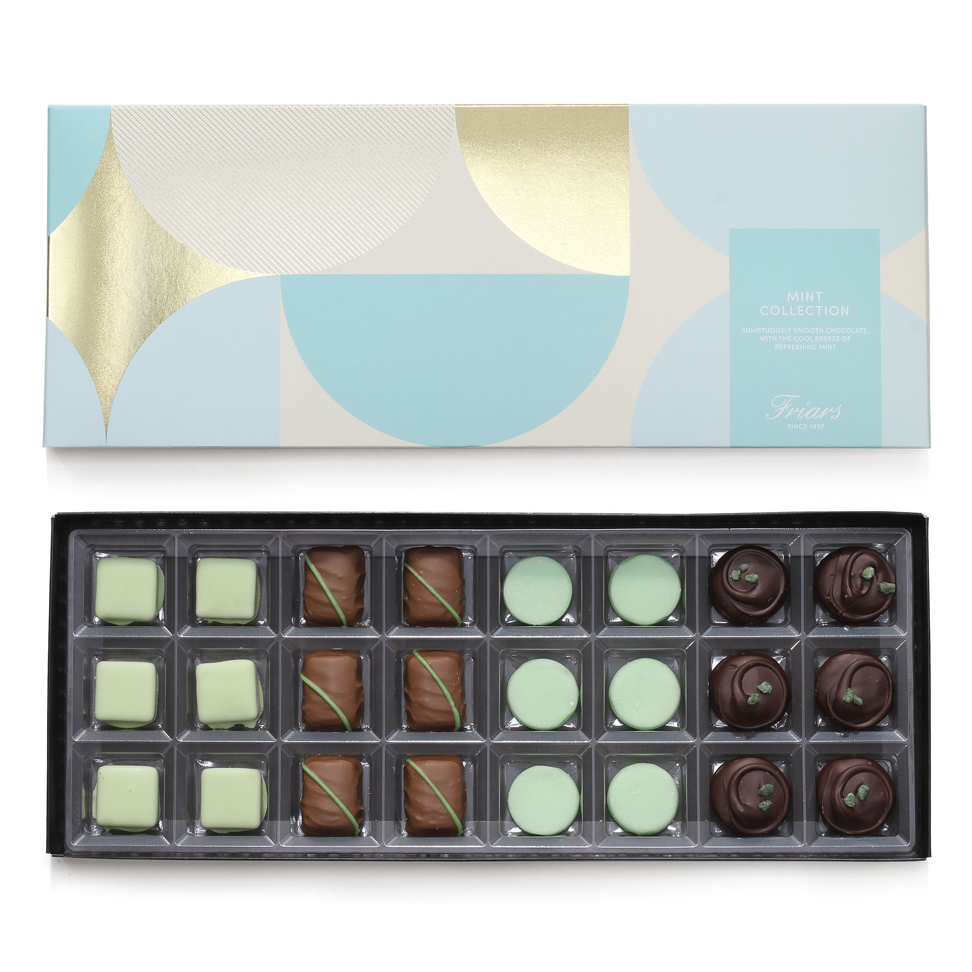 Mint chocolate gift box