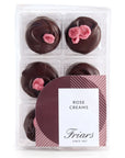 Dark Chocolate Rose Creams