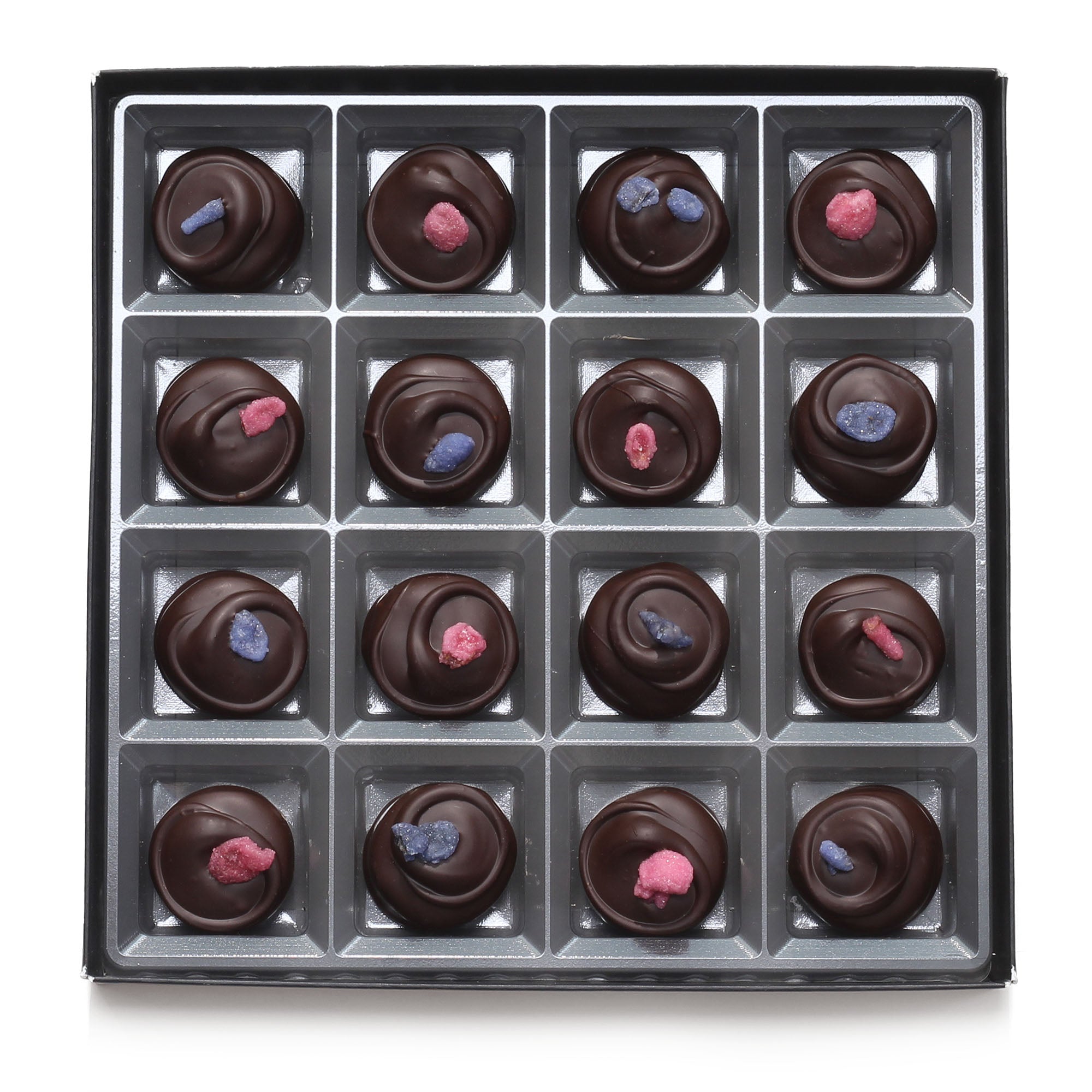 Rose & Violet Fondant Cream Chocolates