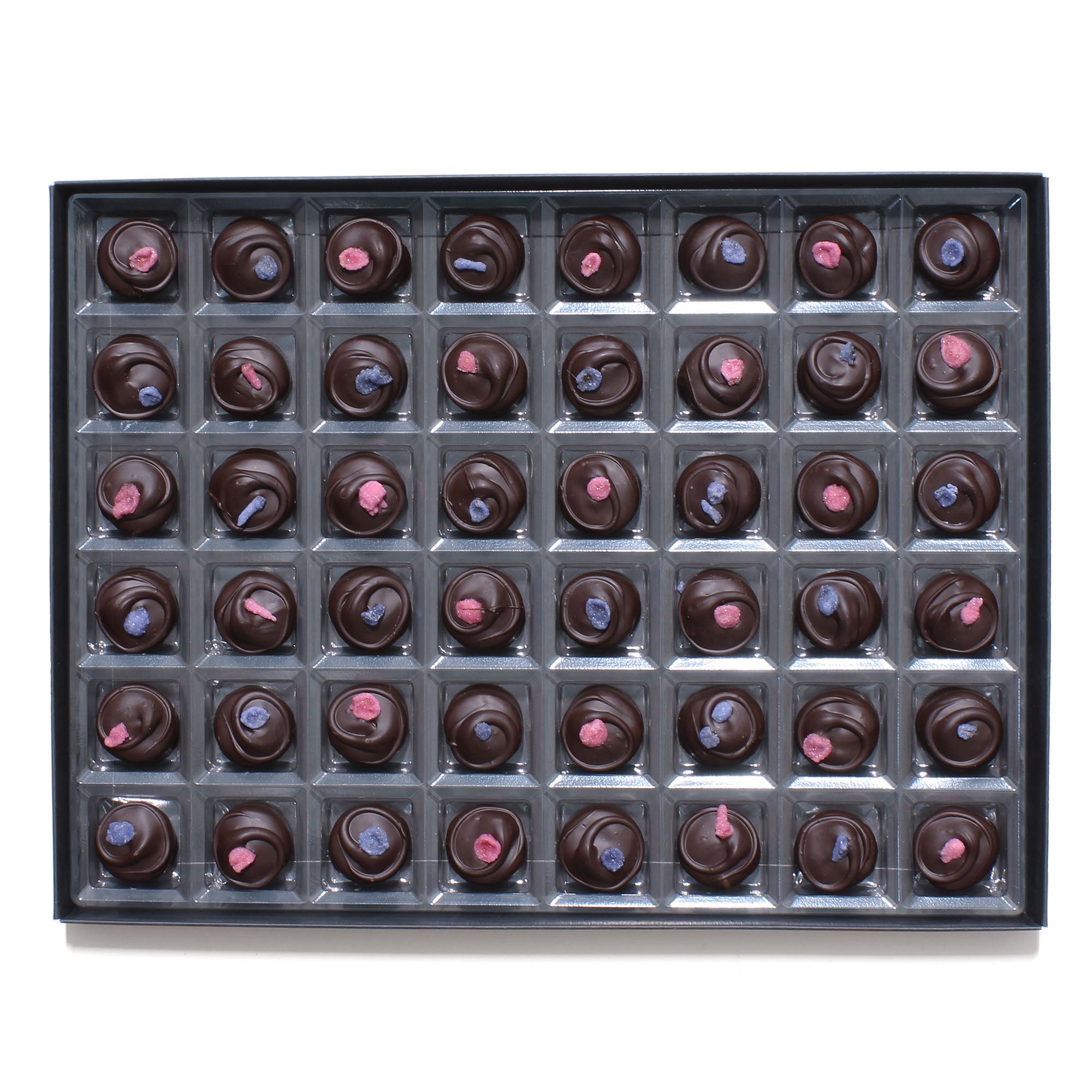 Rose & Violet Cream Chocolates