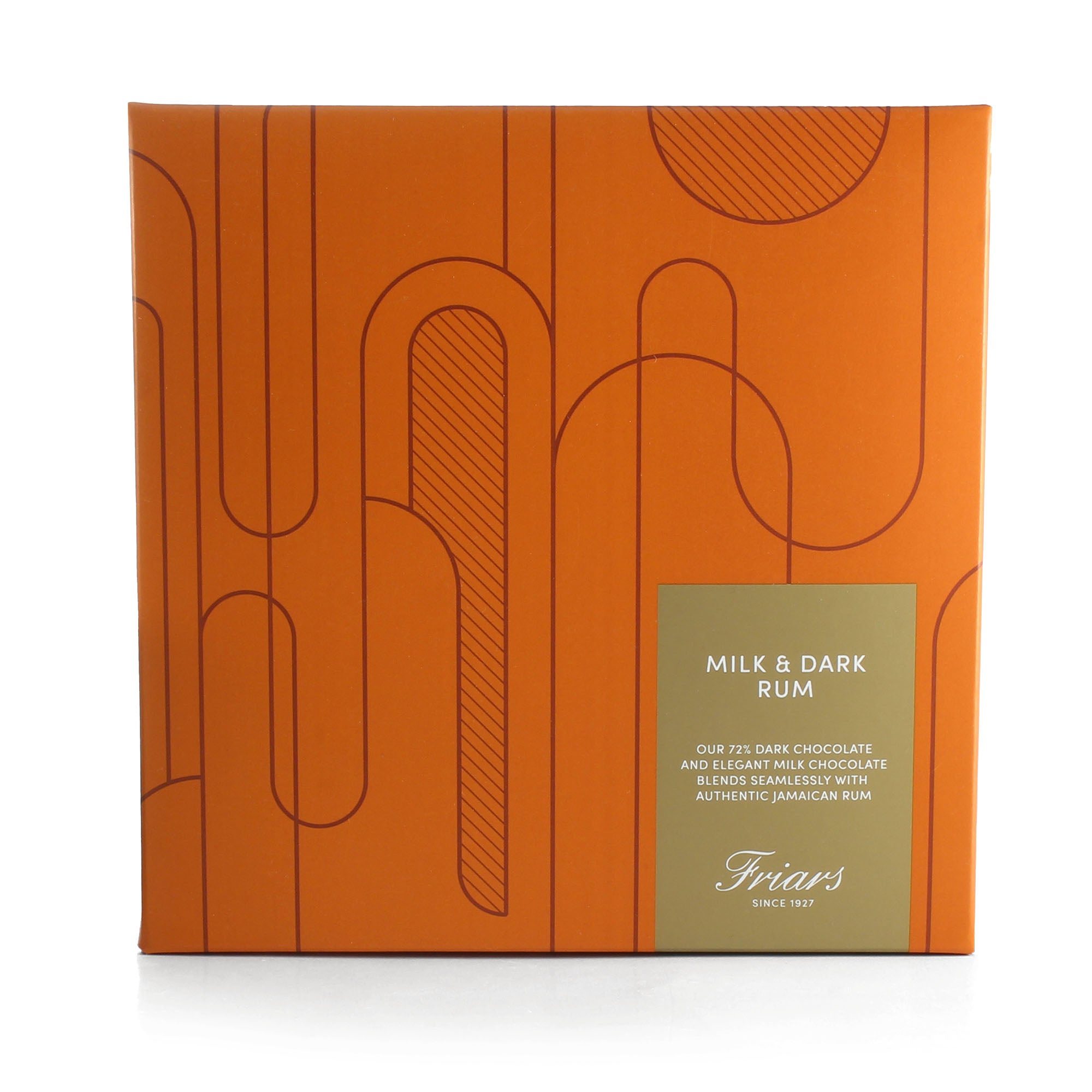 Rum chocolate truffles gift box