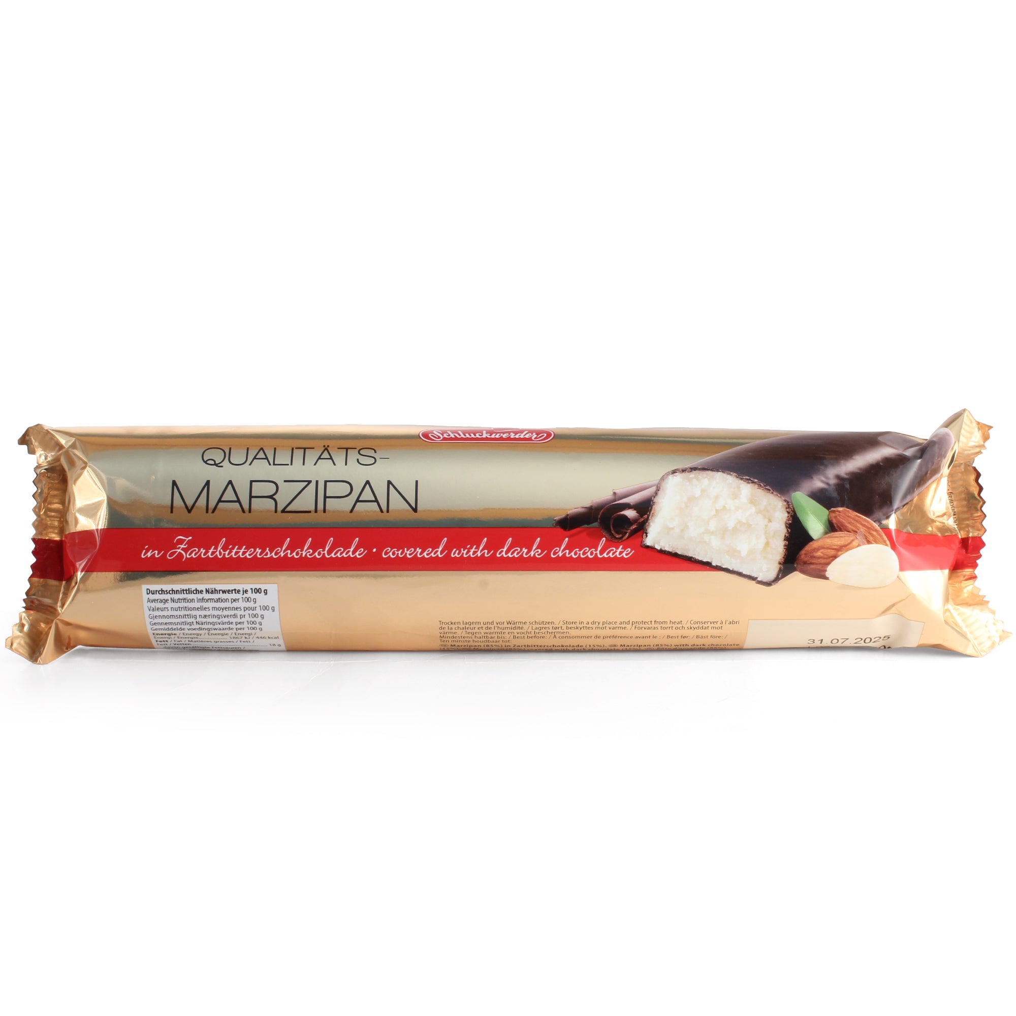 Schluckwerder Giant Chocolate Marzipan Bar