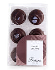 Violet Cream Dark Chocolates