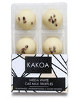 Vegan White Chocolate Truffles