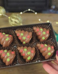 PRALINE CHOCOLATE CHRISTMAS TREE BOX