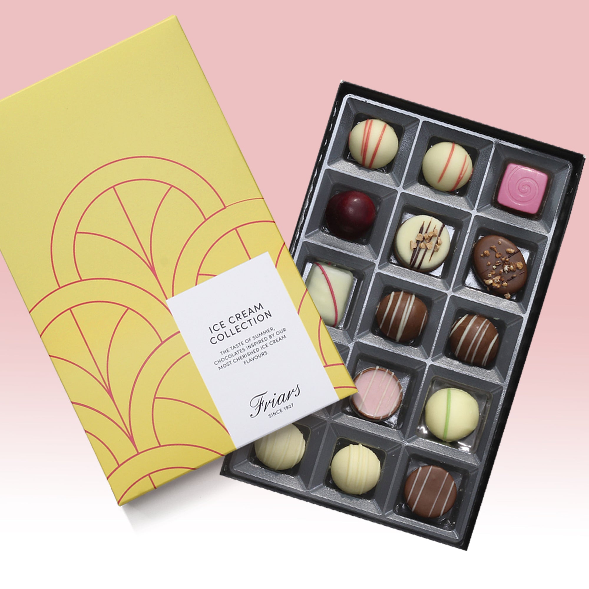 Summer chocolate box