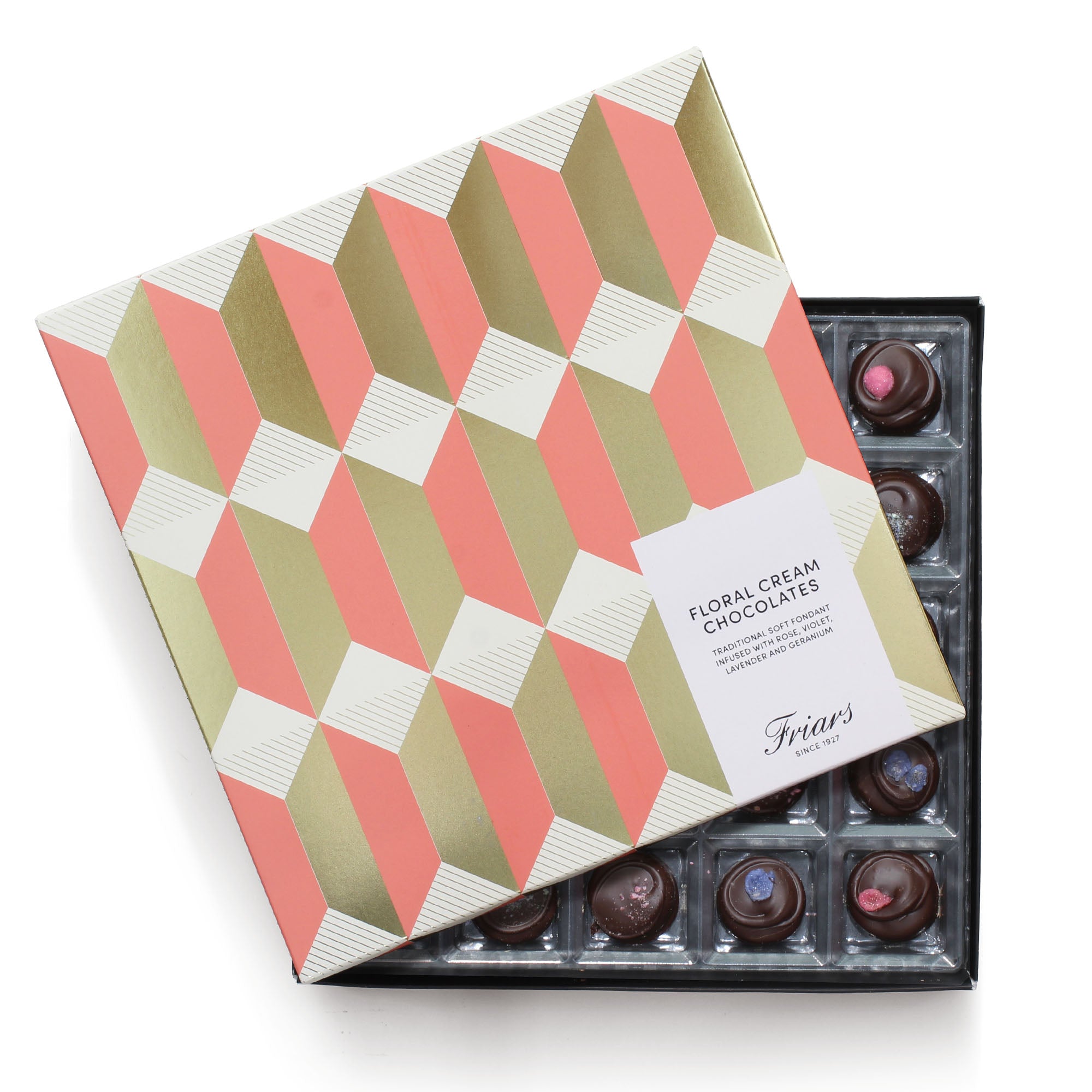 Floral Cream Chocolate