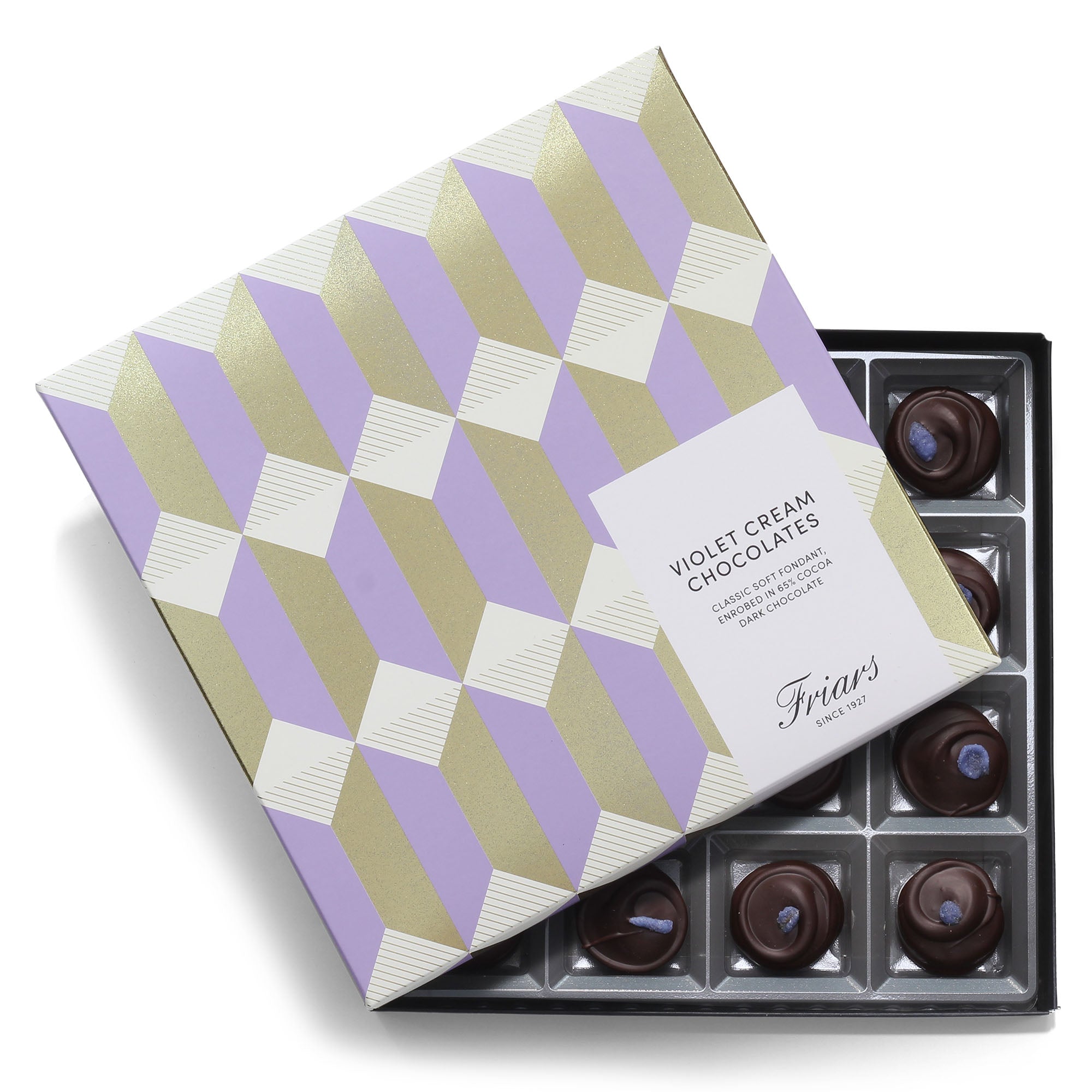 Violet Cream Chocolate Boxes