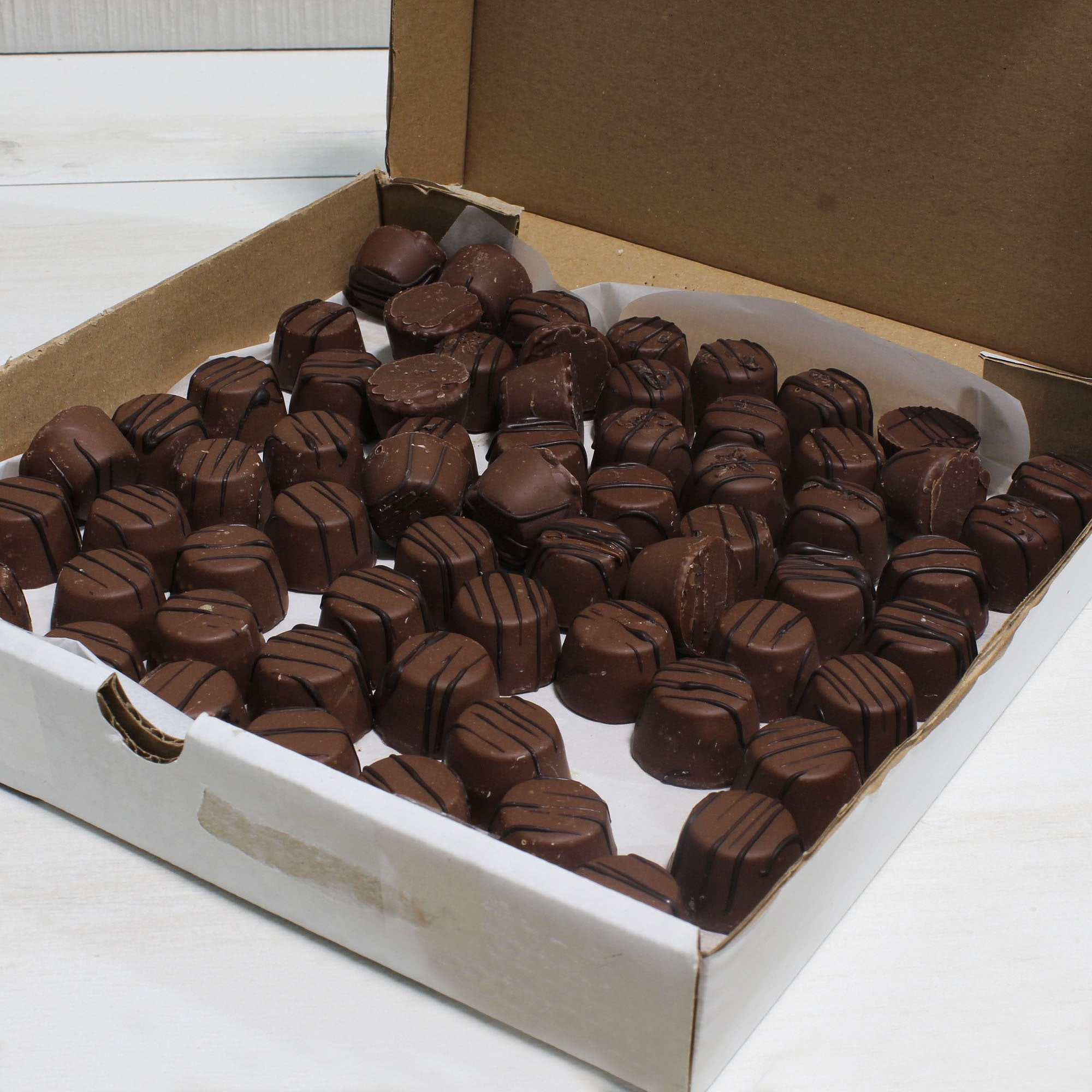 Vegan Salted Caramel Chocolates - Seconds