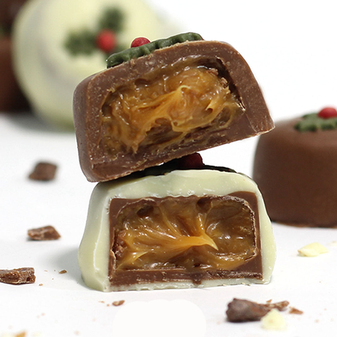 CHRISTMAS CARAMEL CHOCOLATES 