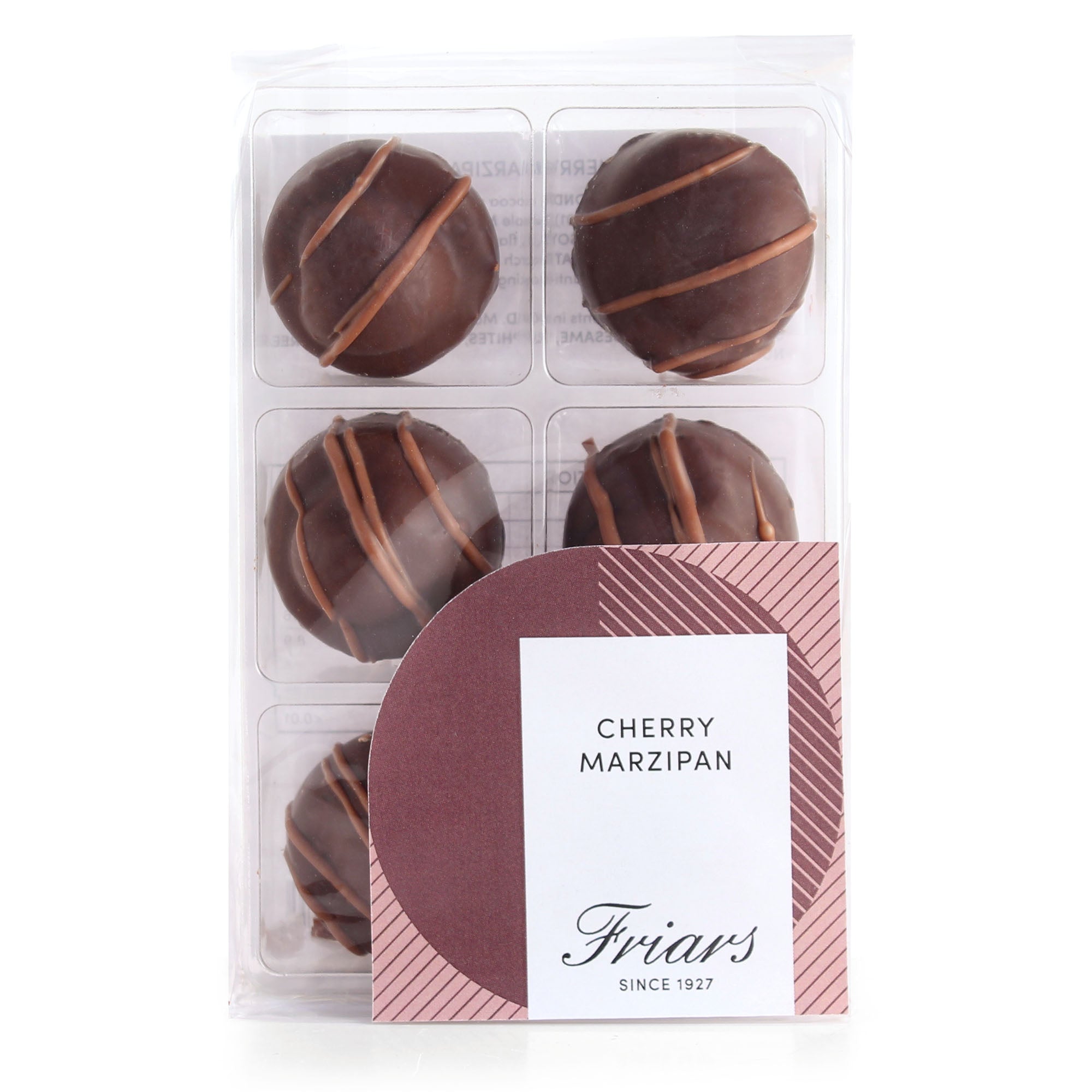 Cherry Marzipan Dark Chocolates