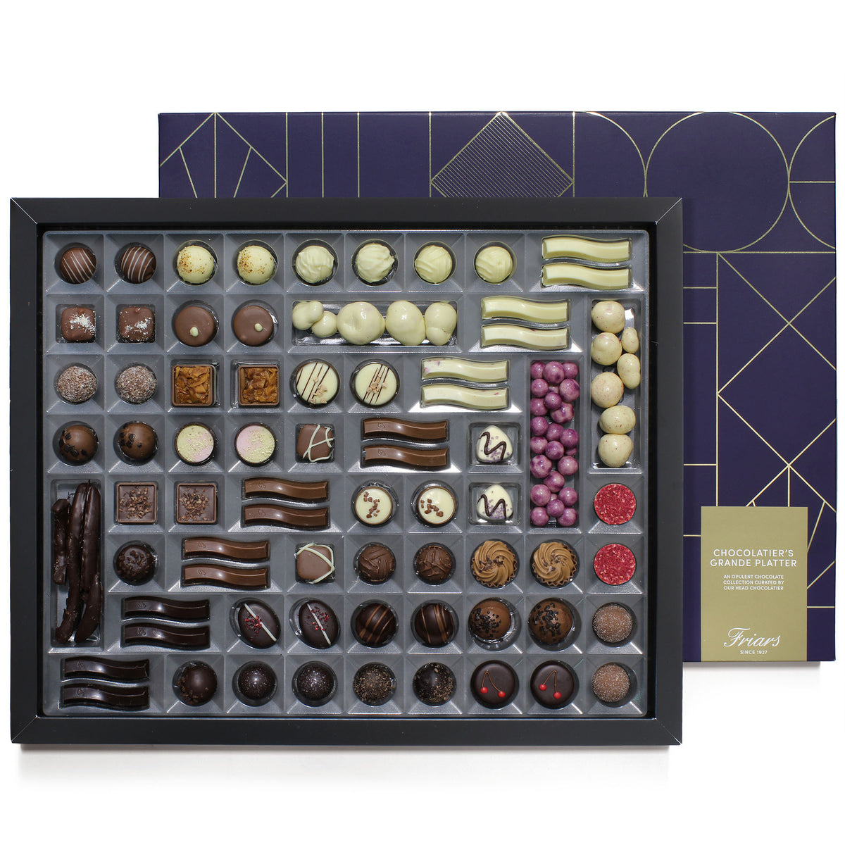 The Chocolatier's Giant Chocolate Box Grande Platter