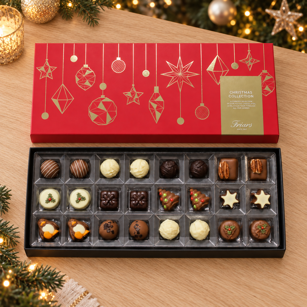 Christmas Chocolate Petite Gift Box | 10 Chocolates – Friars