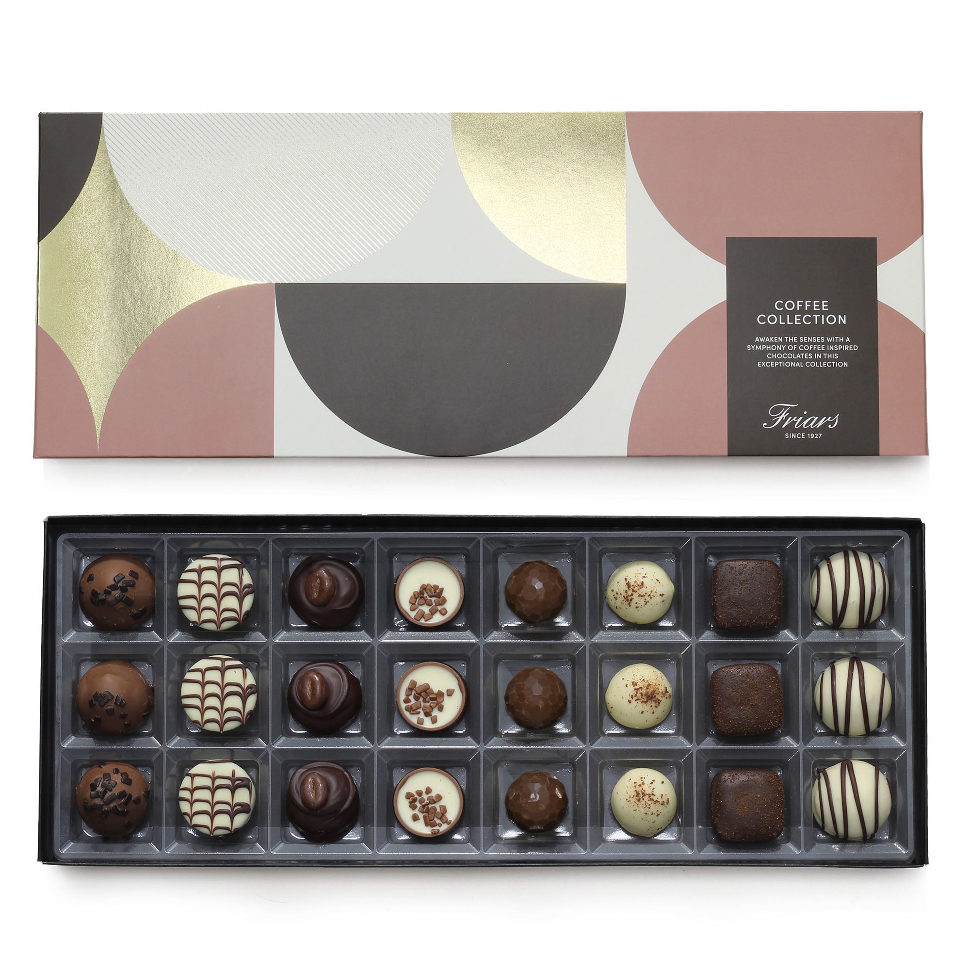 Coffee chocolate gift box