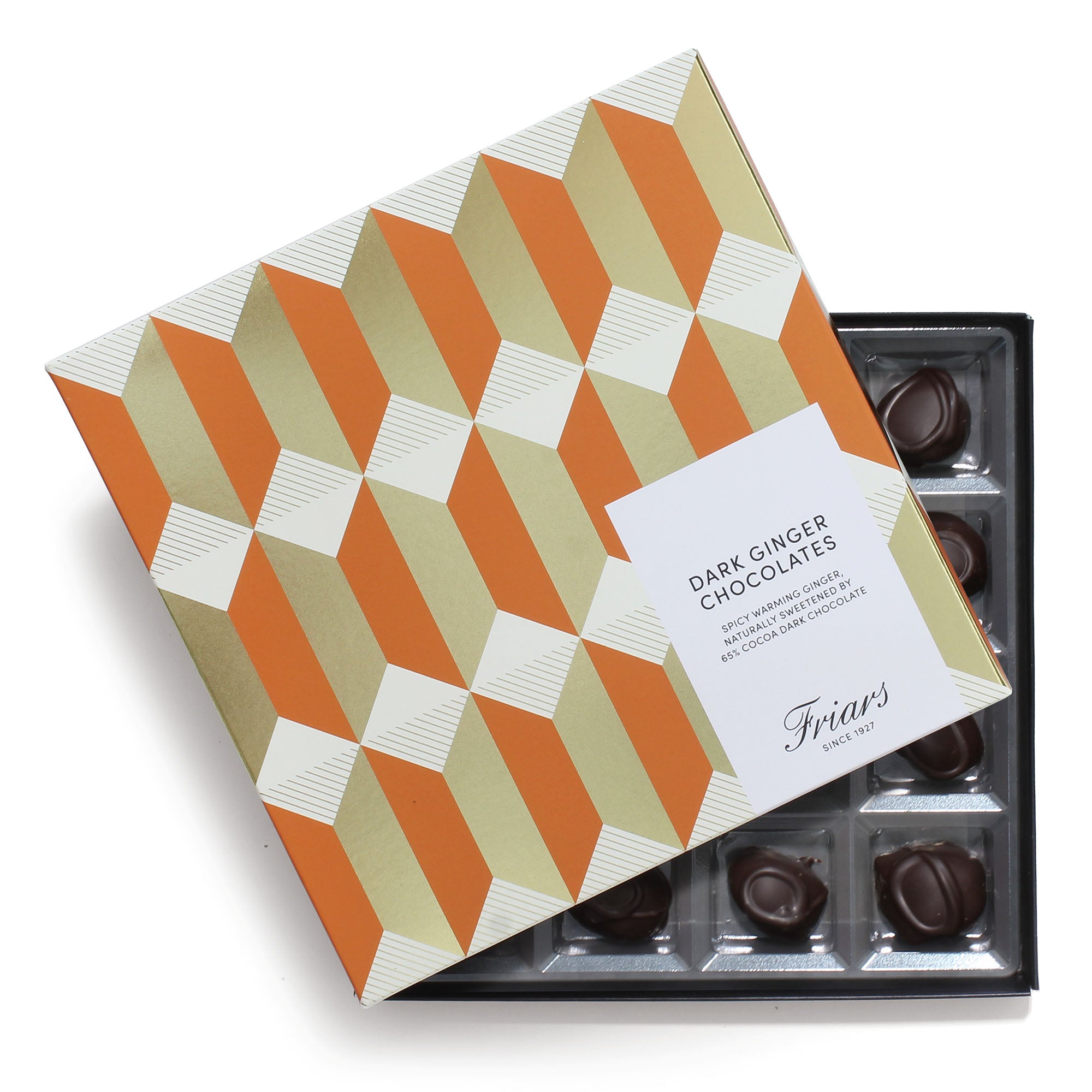 Dark Ginger Chocolates | 16 Piece Gift Box – Friars