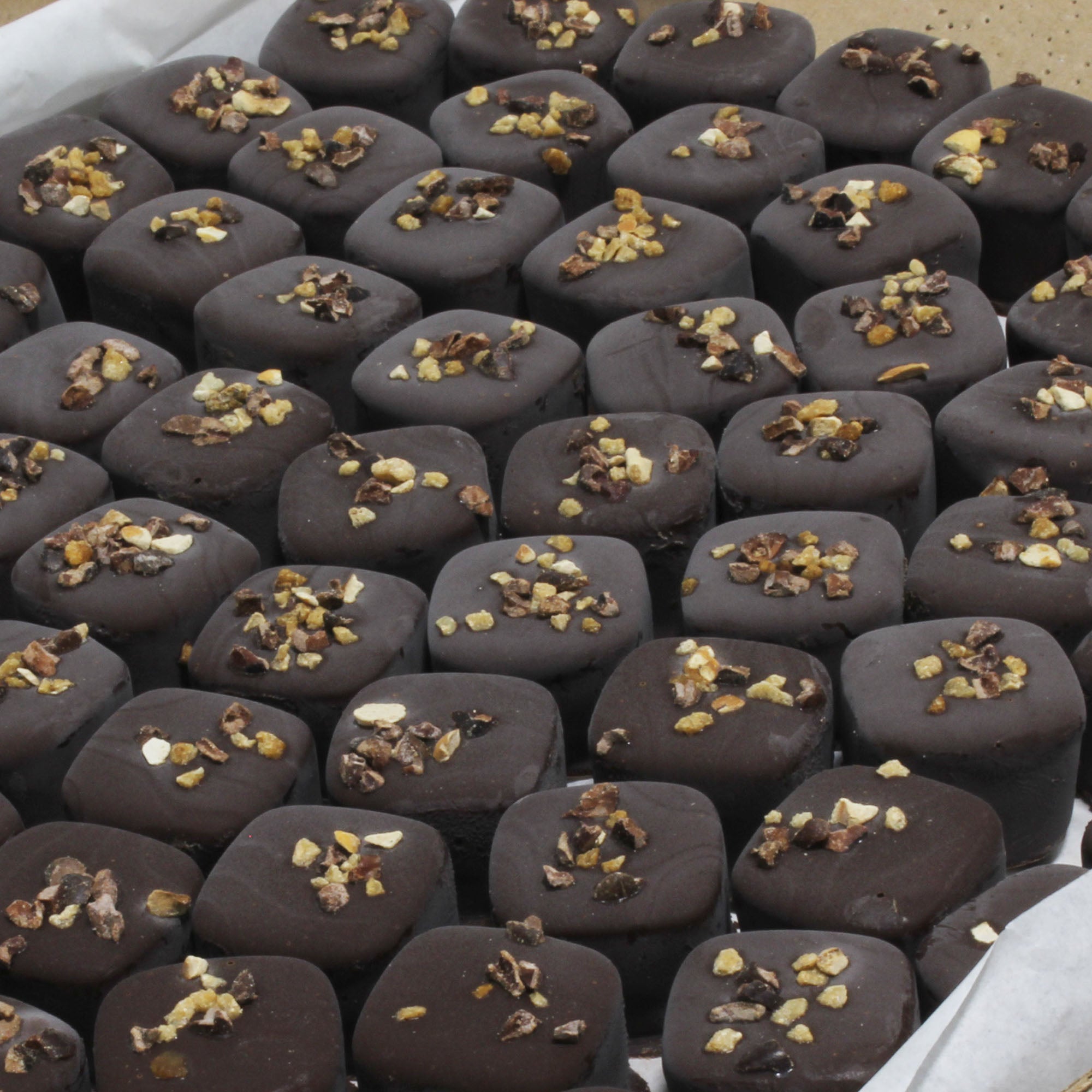 Vegan Dark Chocolate Pralines Seconds