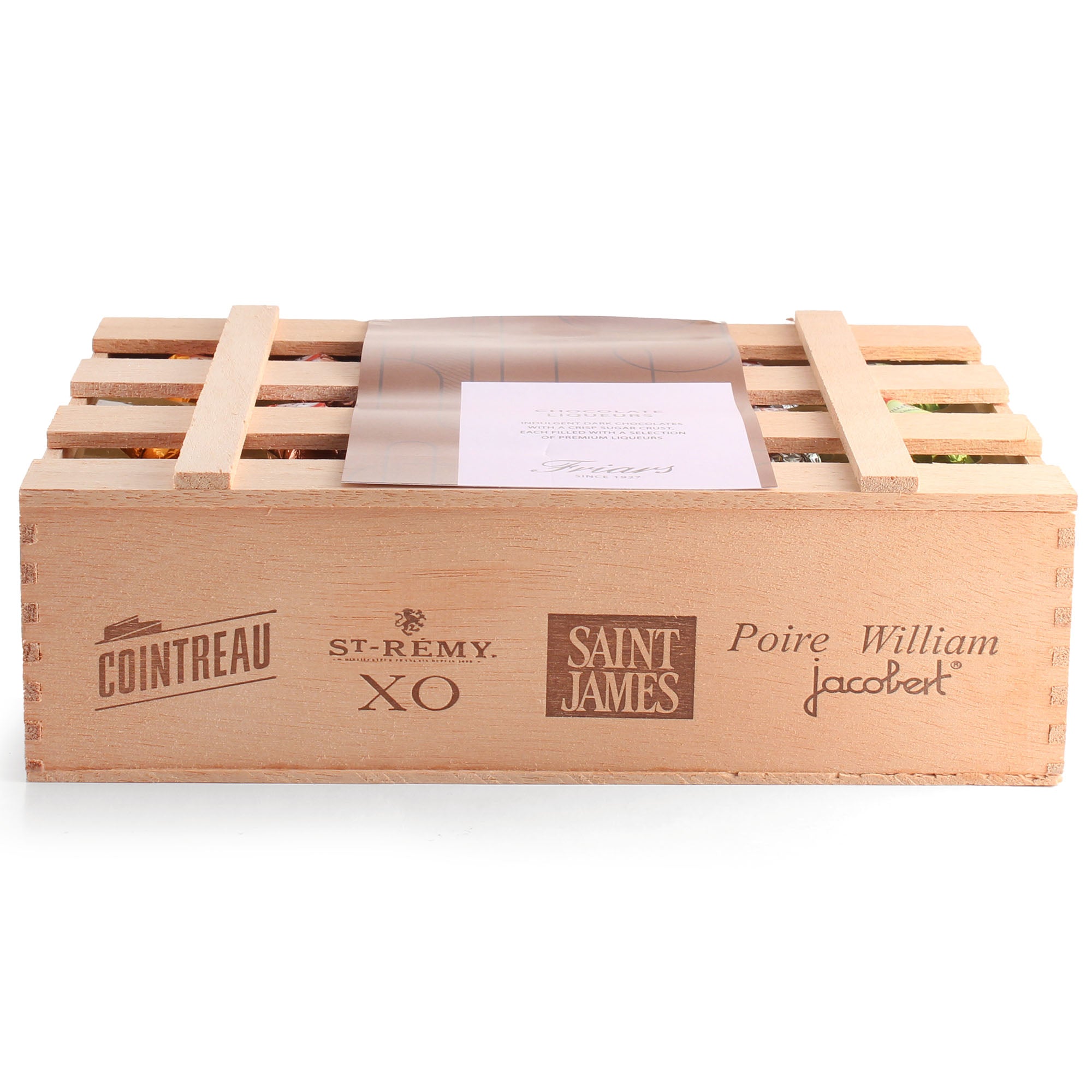Assorted Liqueur Chocolate Crate