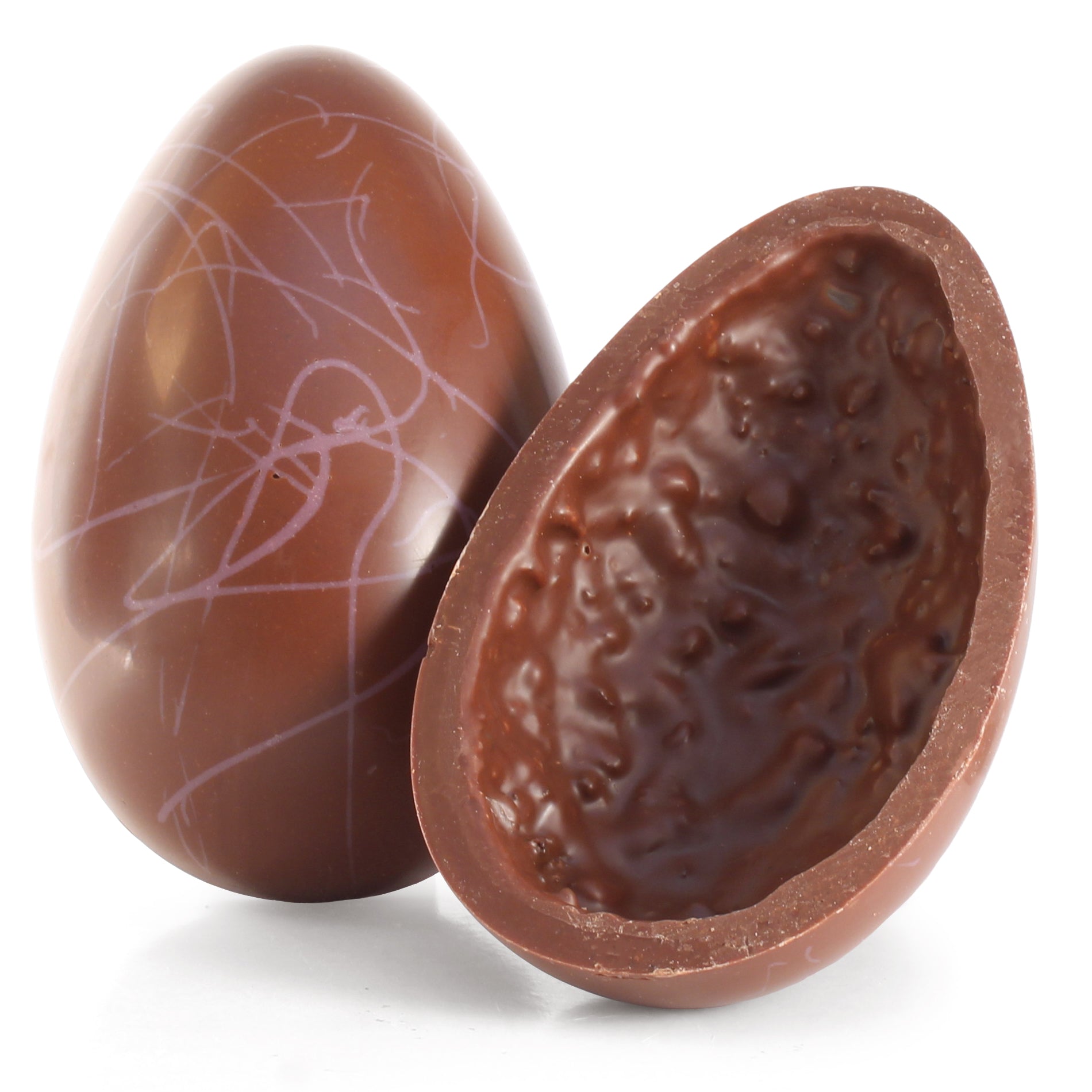 Brownie vegan chocolate Easter egg