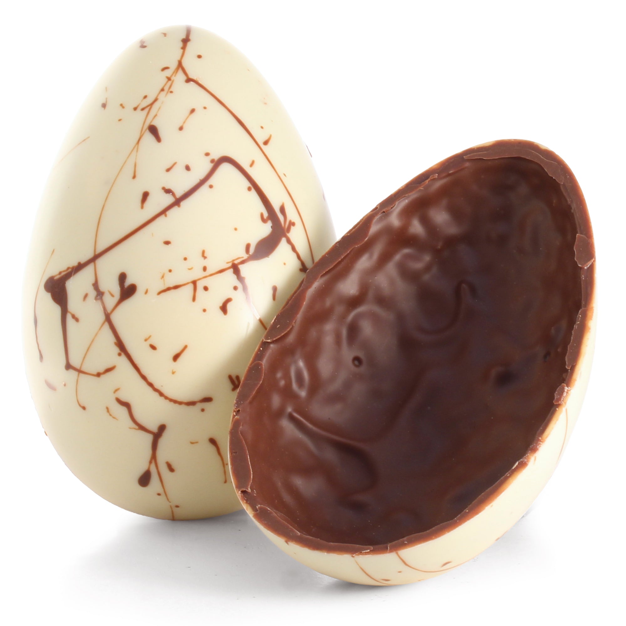 creme brulee vegan chocolate easter egg