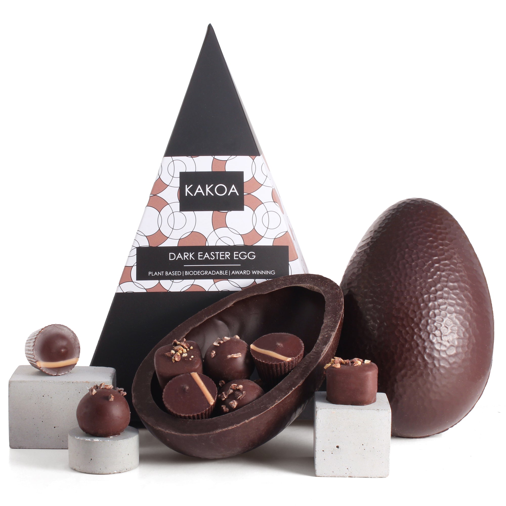 Vegan Dark Chocolate Easter Egg