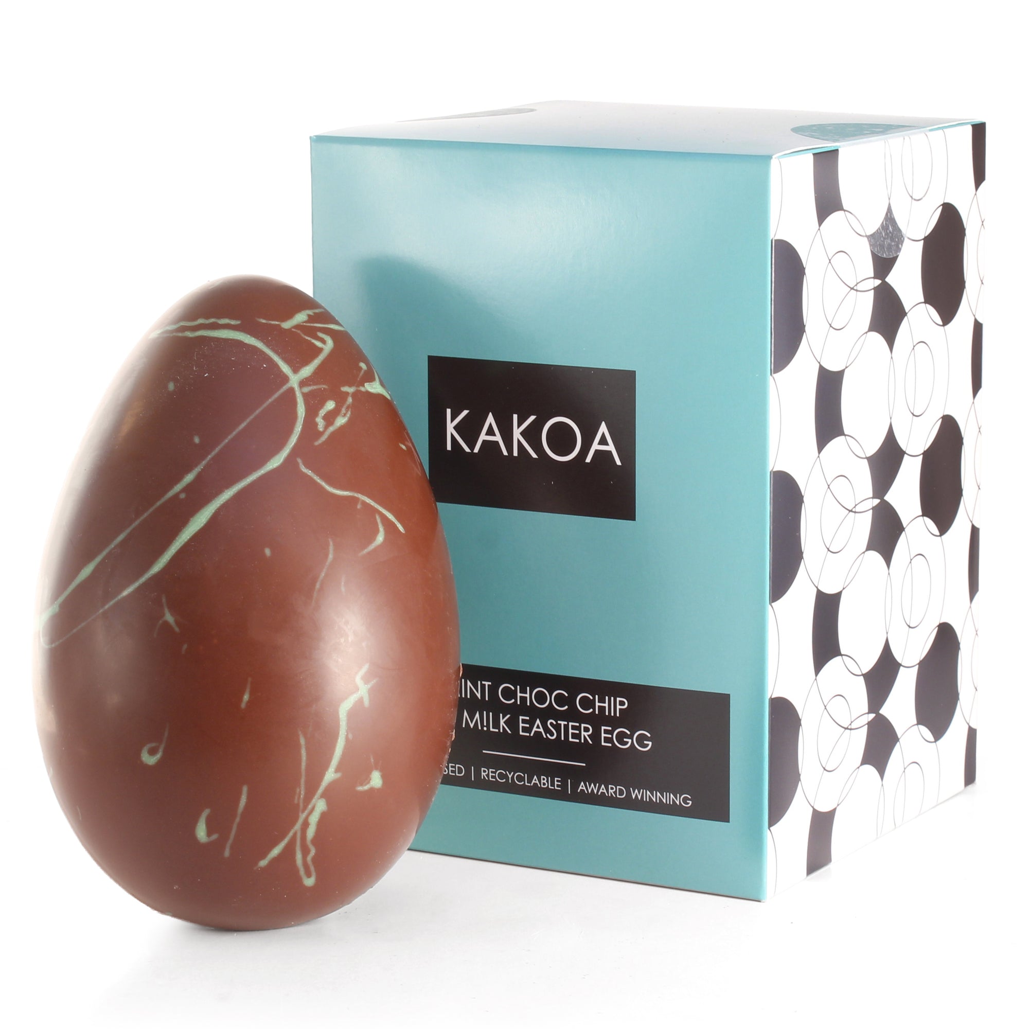 Vegan mint flavour Easter egg