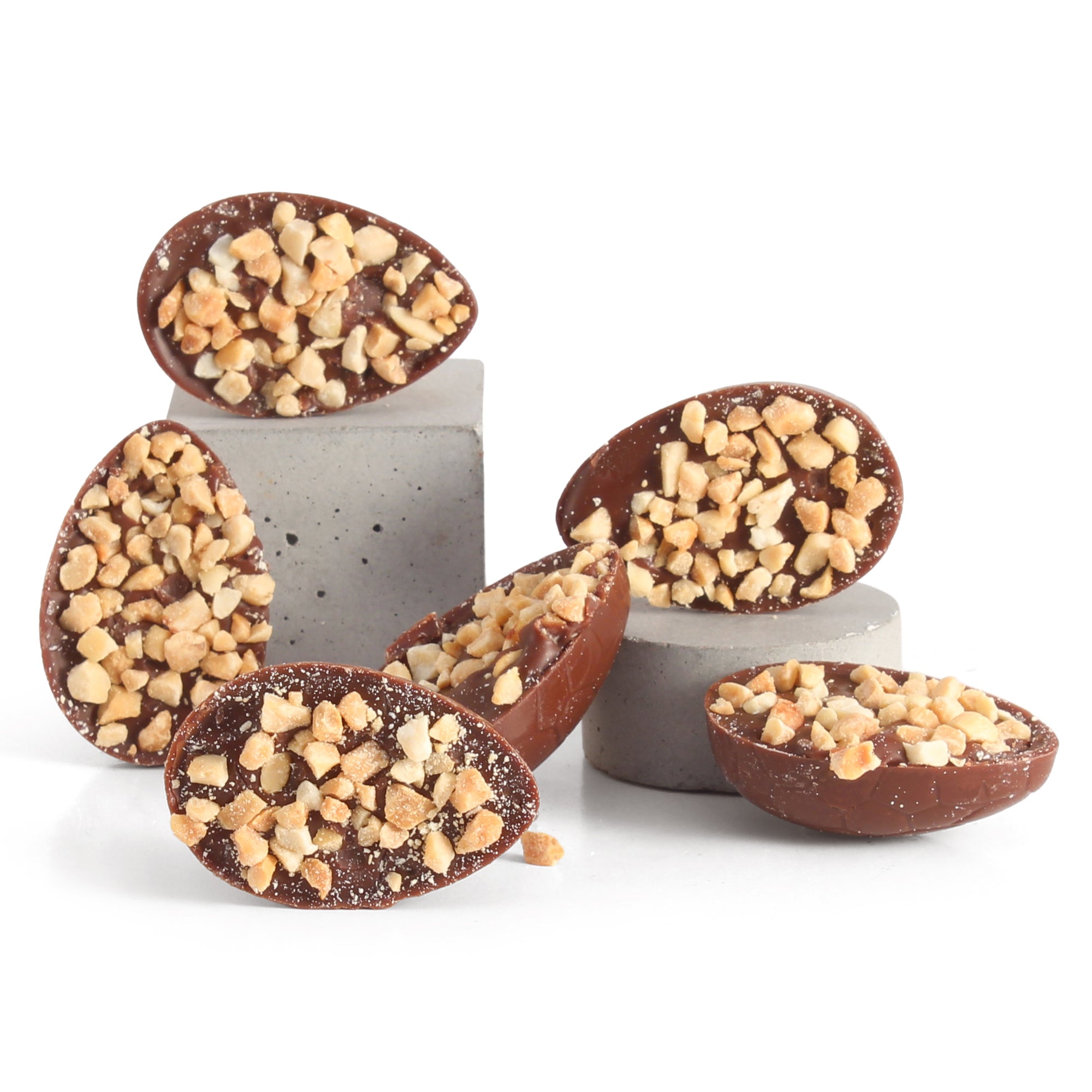 Vegan Peanut Butter Chocolate Eggs