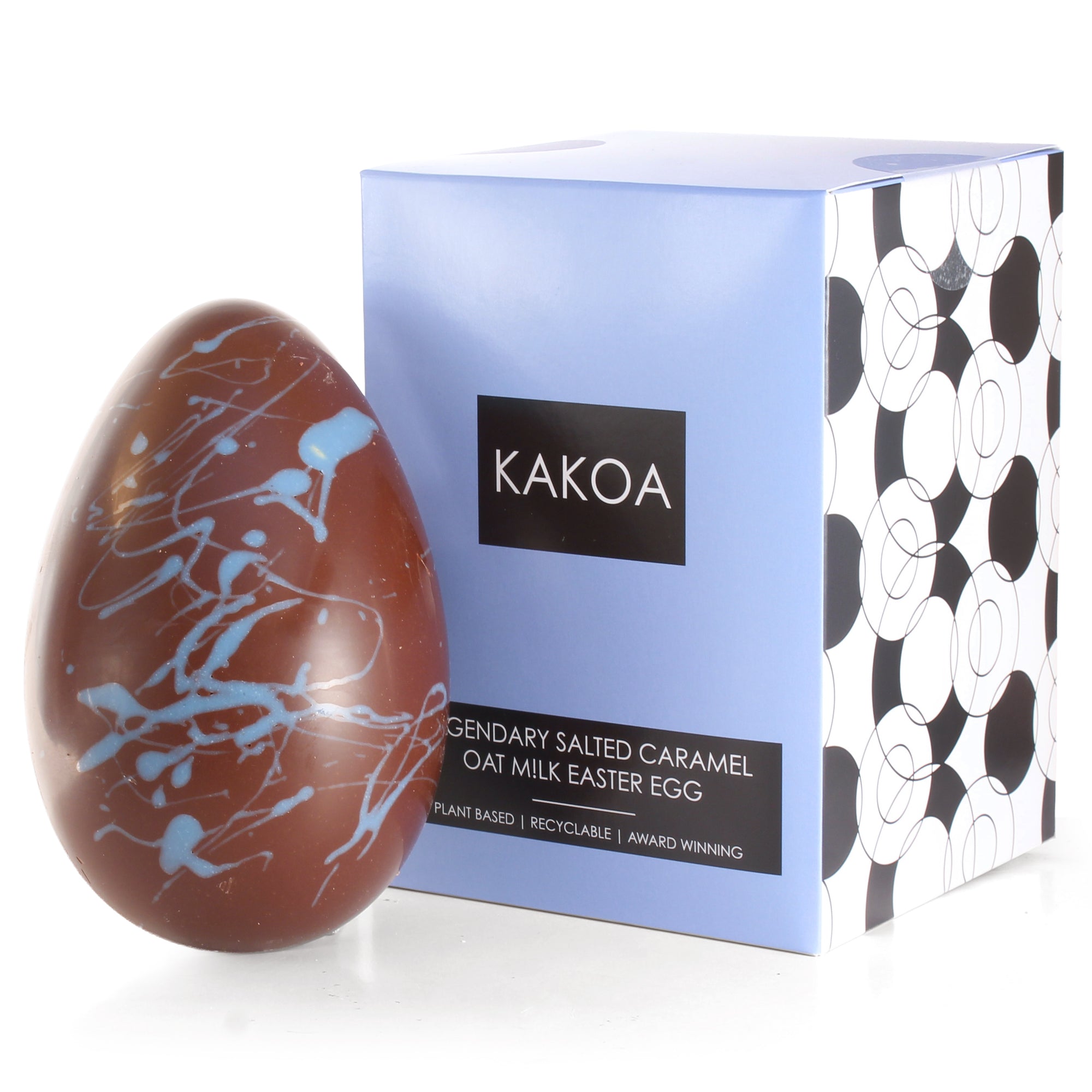 Vegan salted caramel Easter egg