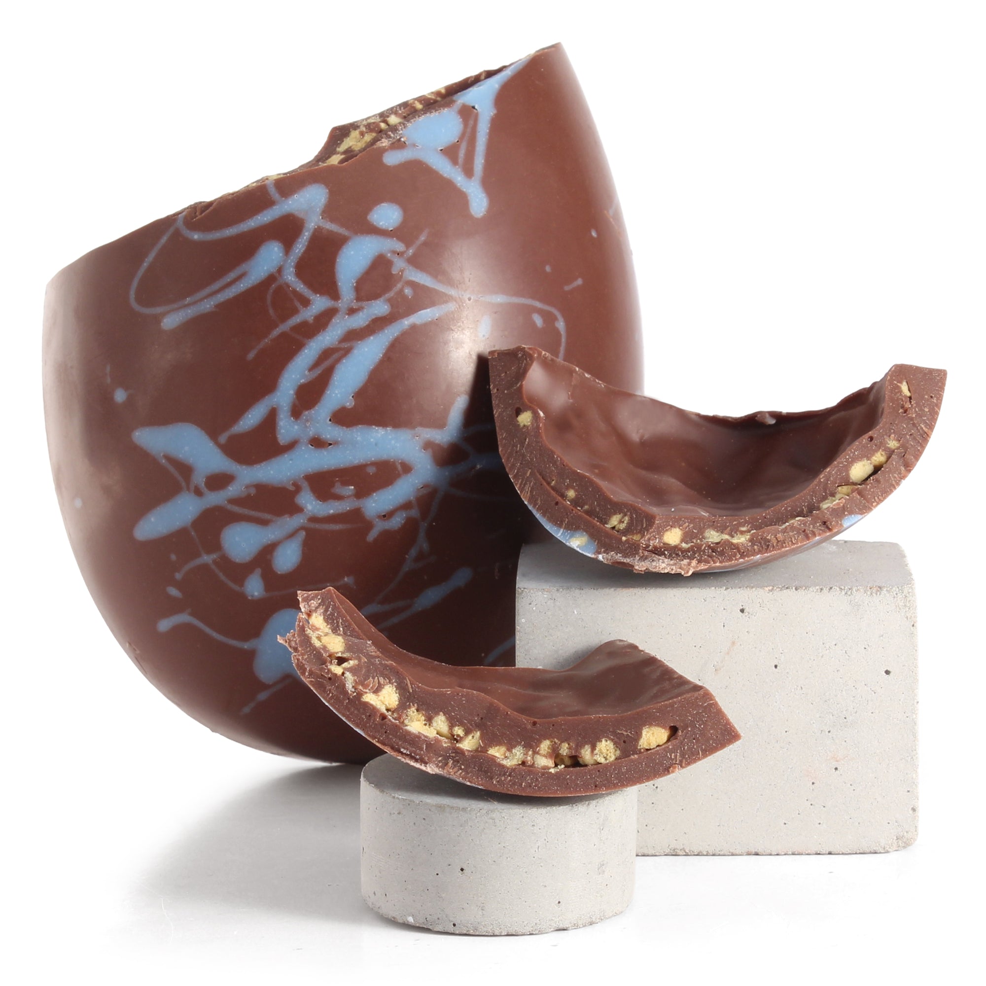 vegan milk chocolate salted caramel Easter egg