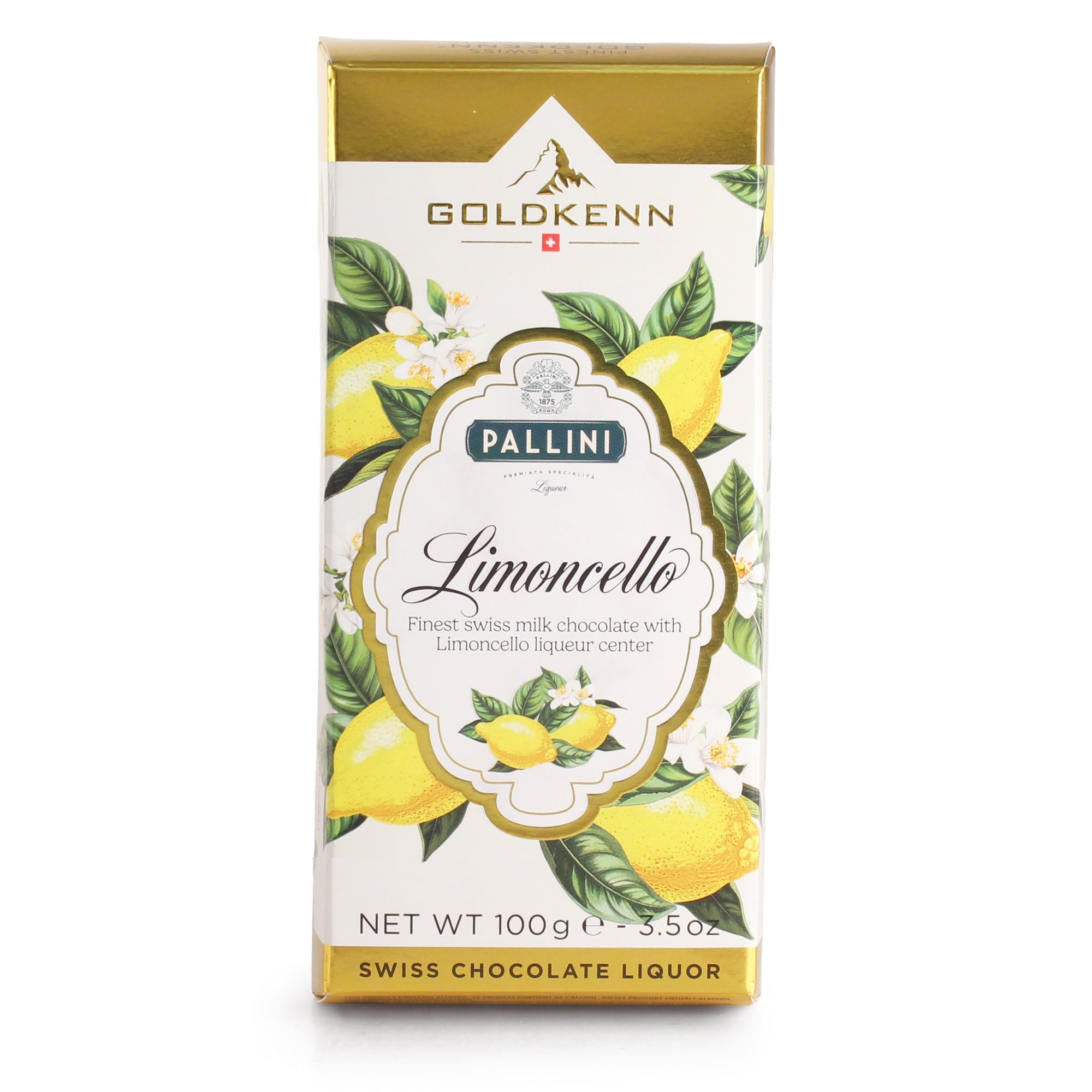 Limoncello Chocolate Liqueur Bar