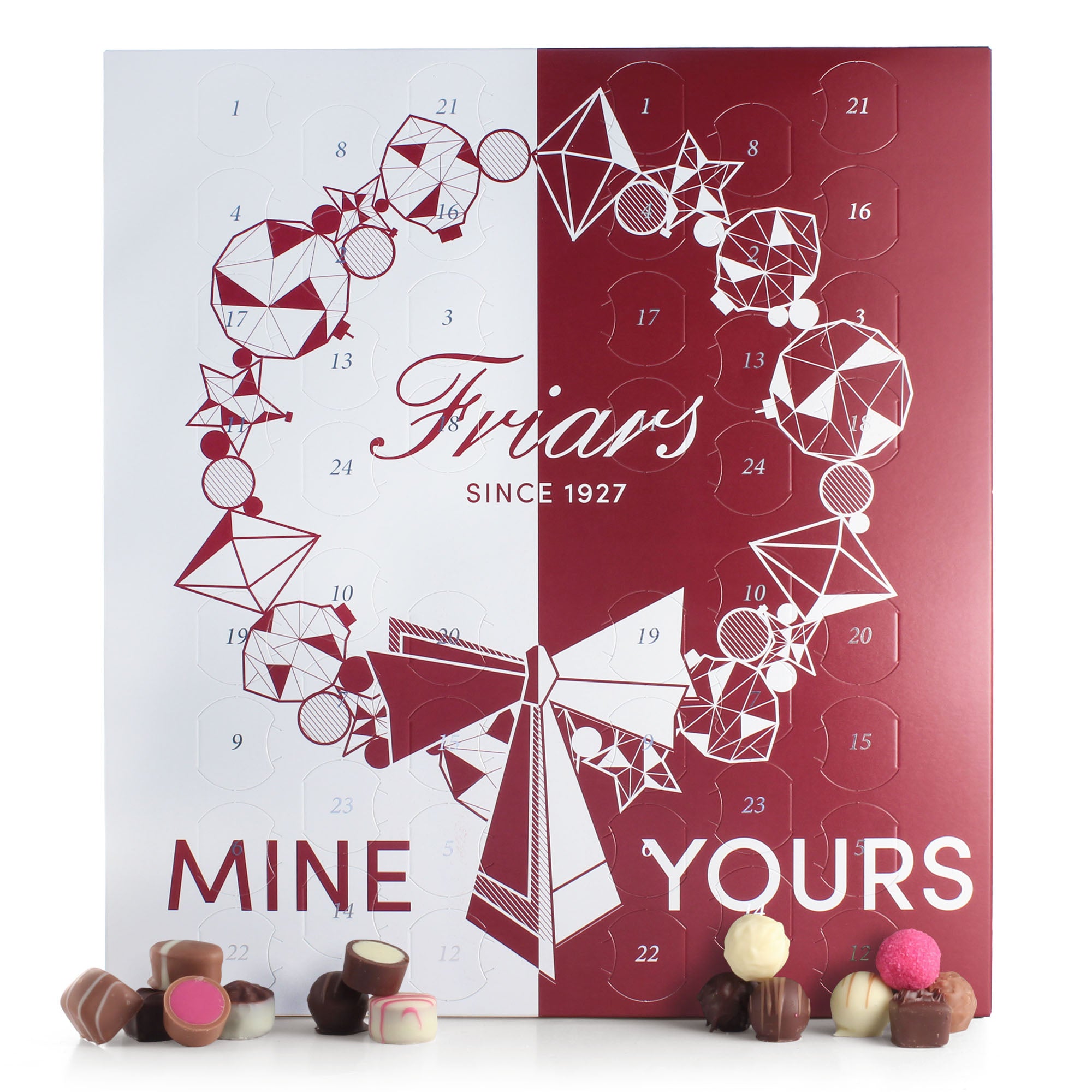 Mine and Yours Chocolate Advent Calendar