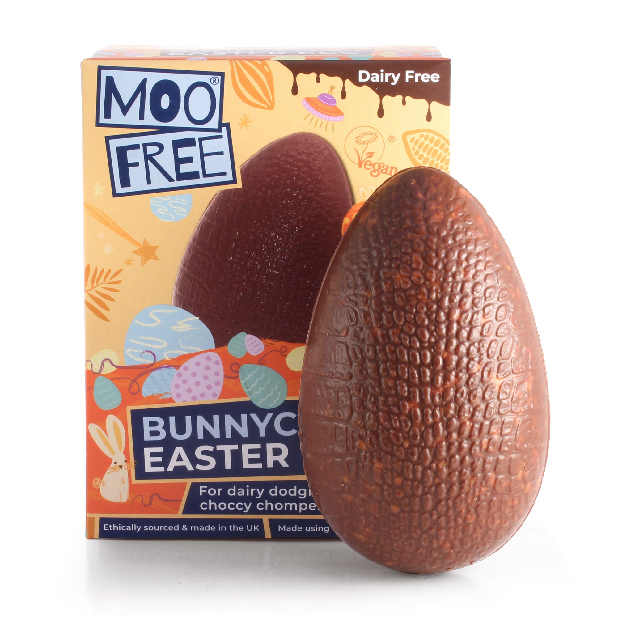 Moo Free Vegan Chocolate Honeycomb Easter Egg Friars