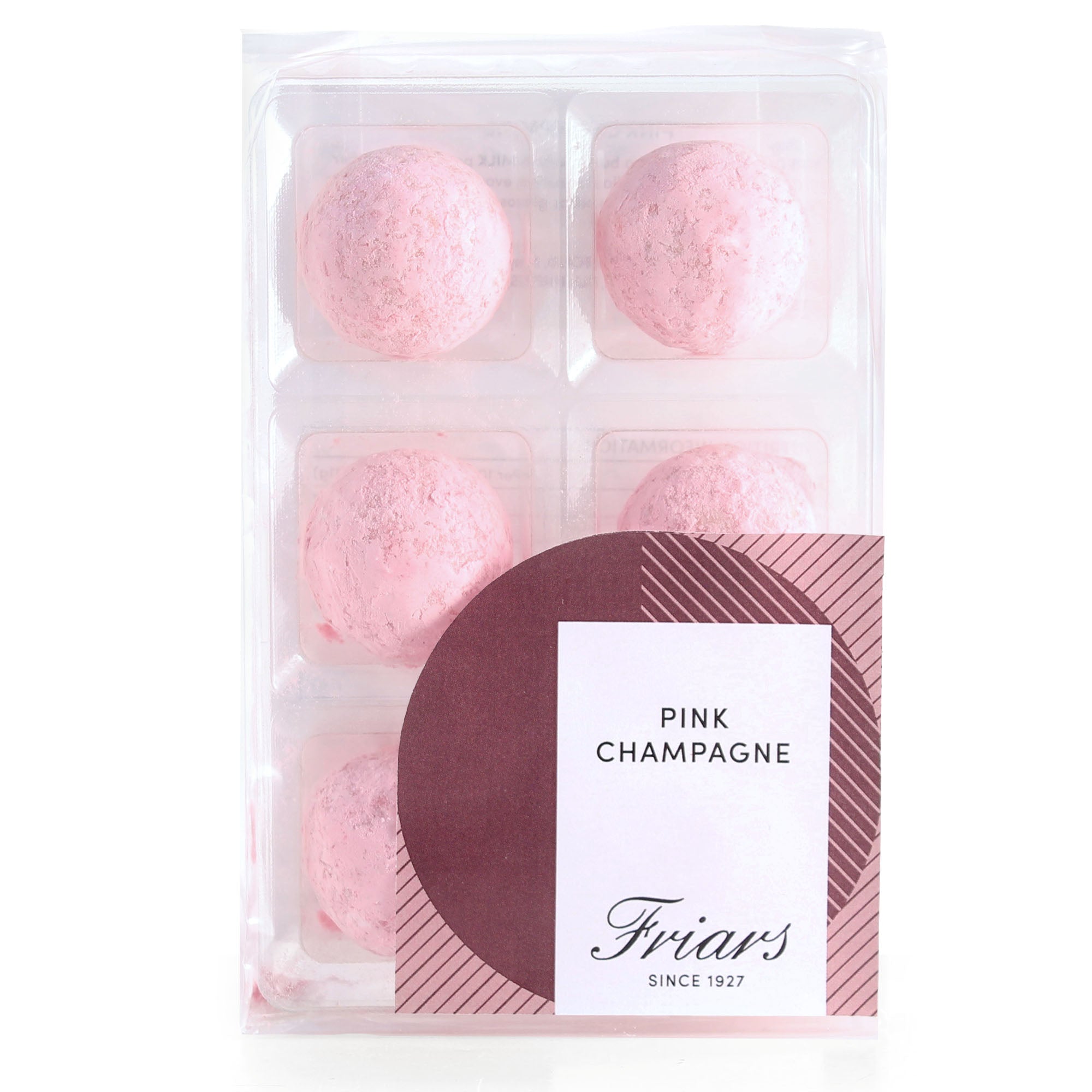Pink Champagne Chocolate Truffles