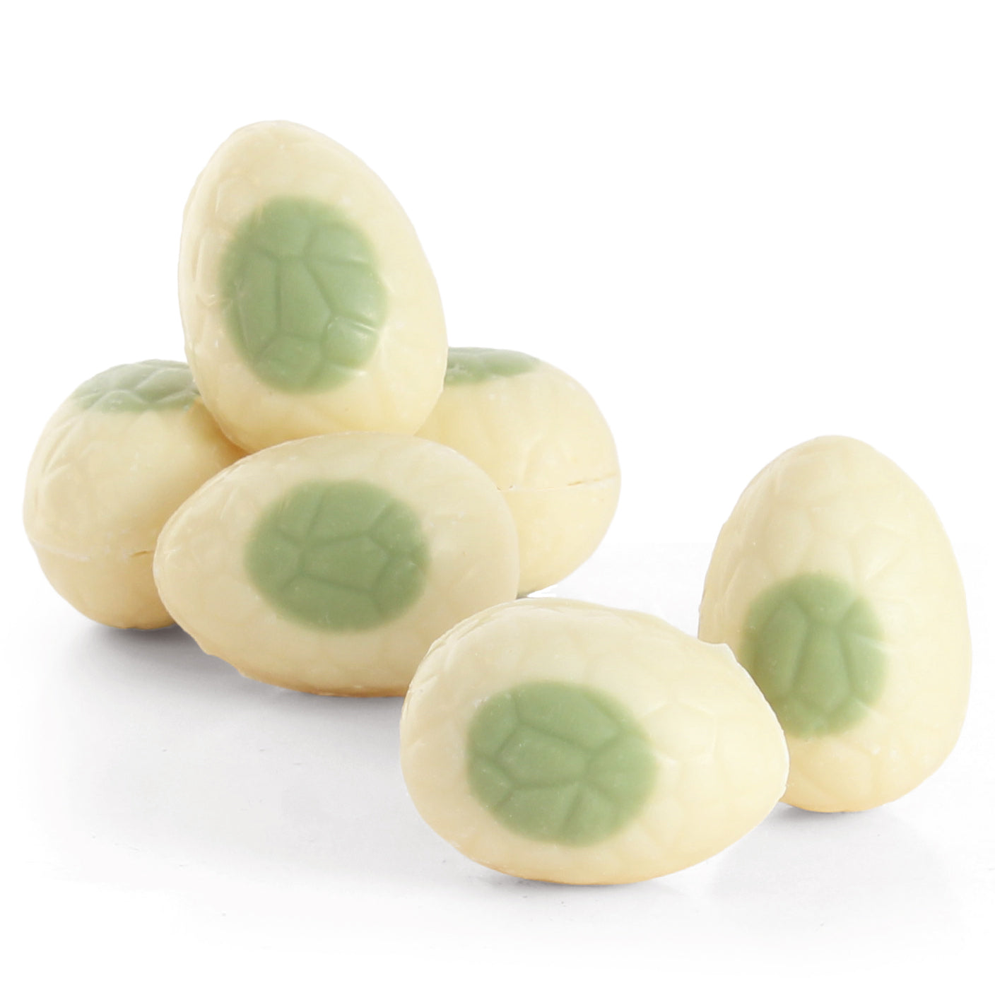 White Chocolate pistachio truffle eggs