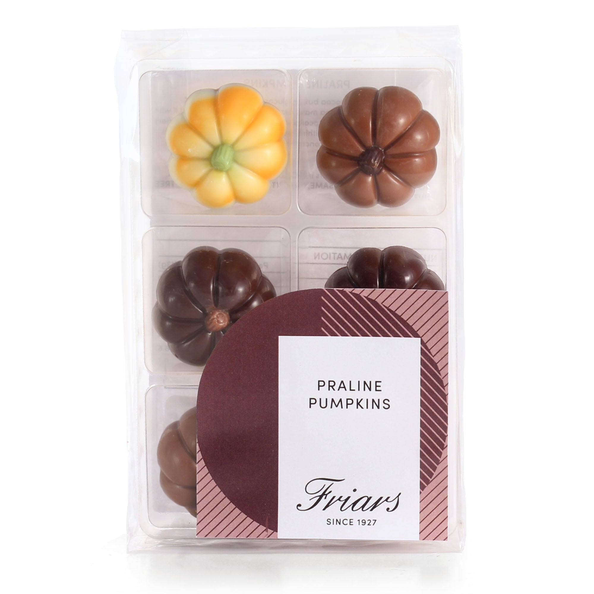 Praline Chocolate Pumpkins