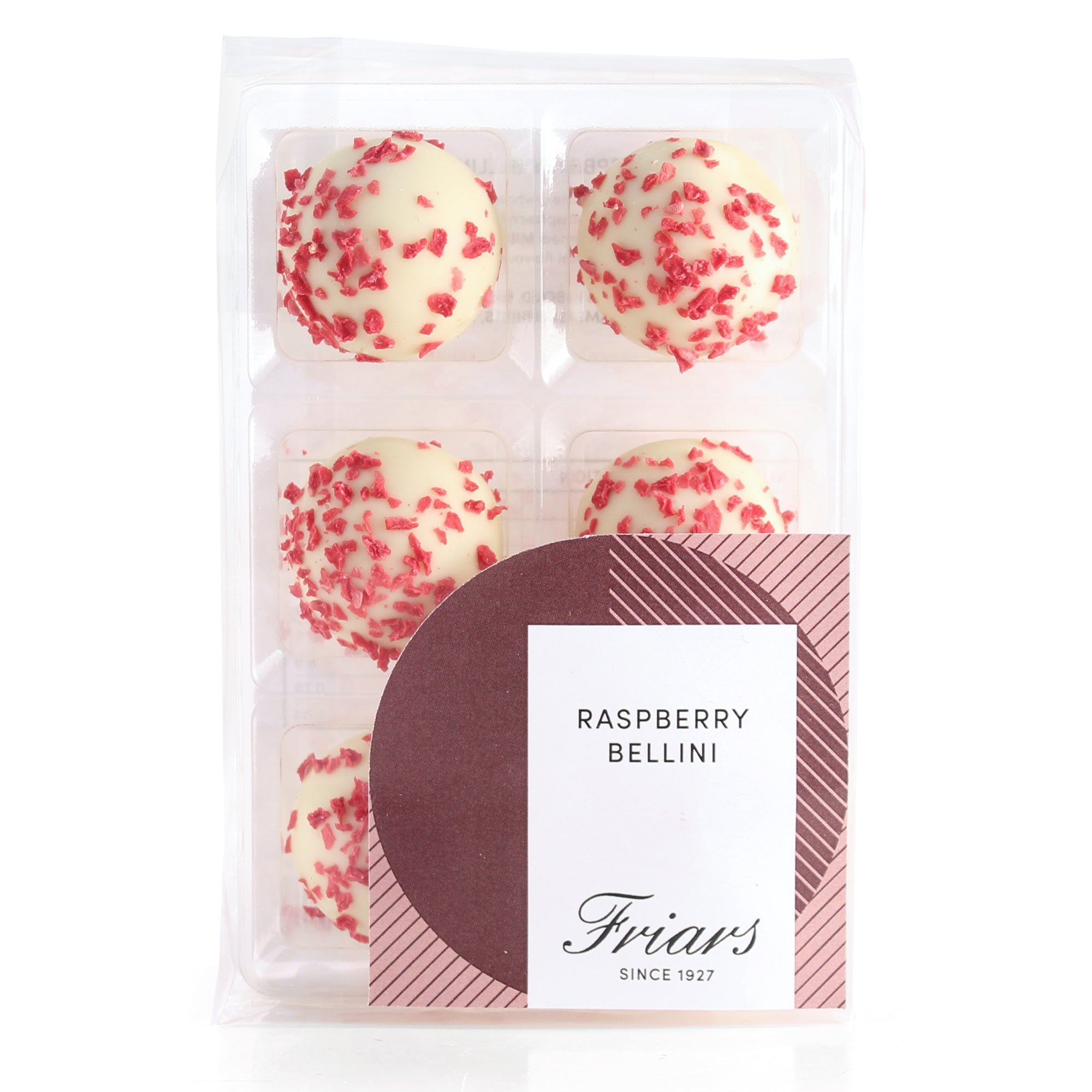 Raspberry Bellini Chocolate Truffles