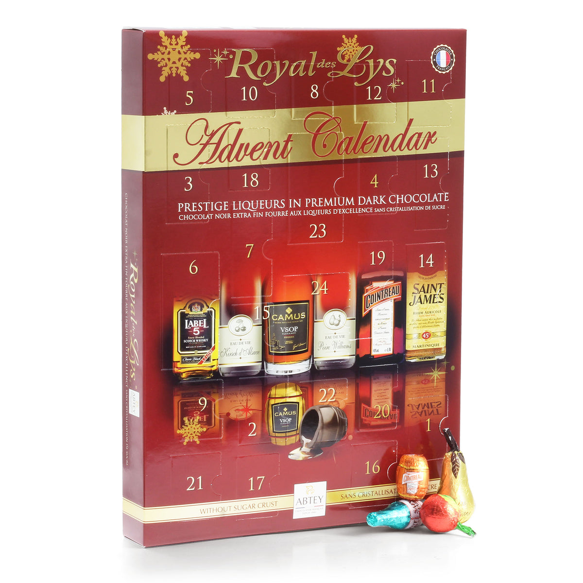 Abtey Chocolate Liqueur Advent Calendar Friars Abtey Chocolate Liqueur Advent Calendar Friars