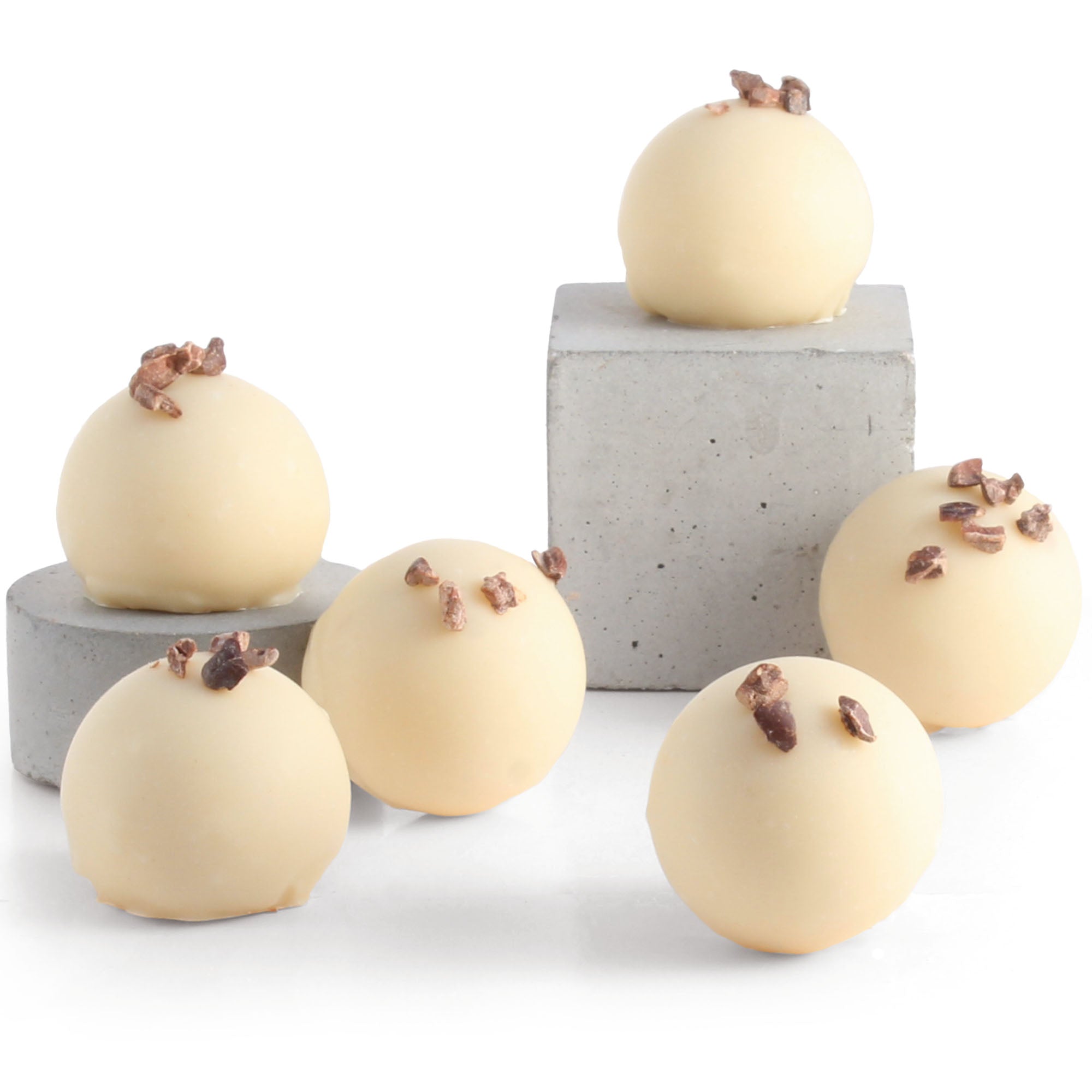 White Chocolate Vegan Truffles