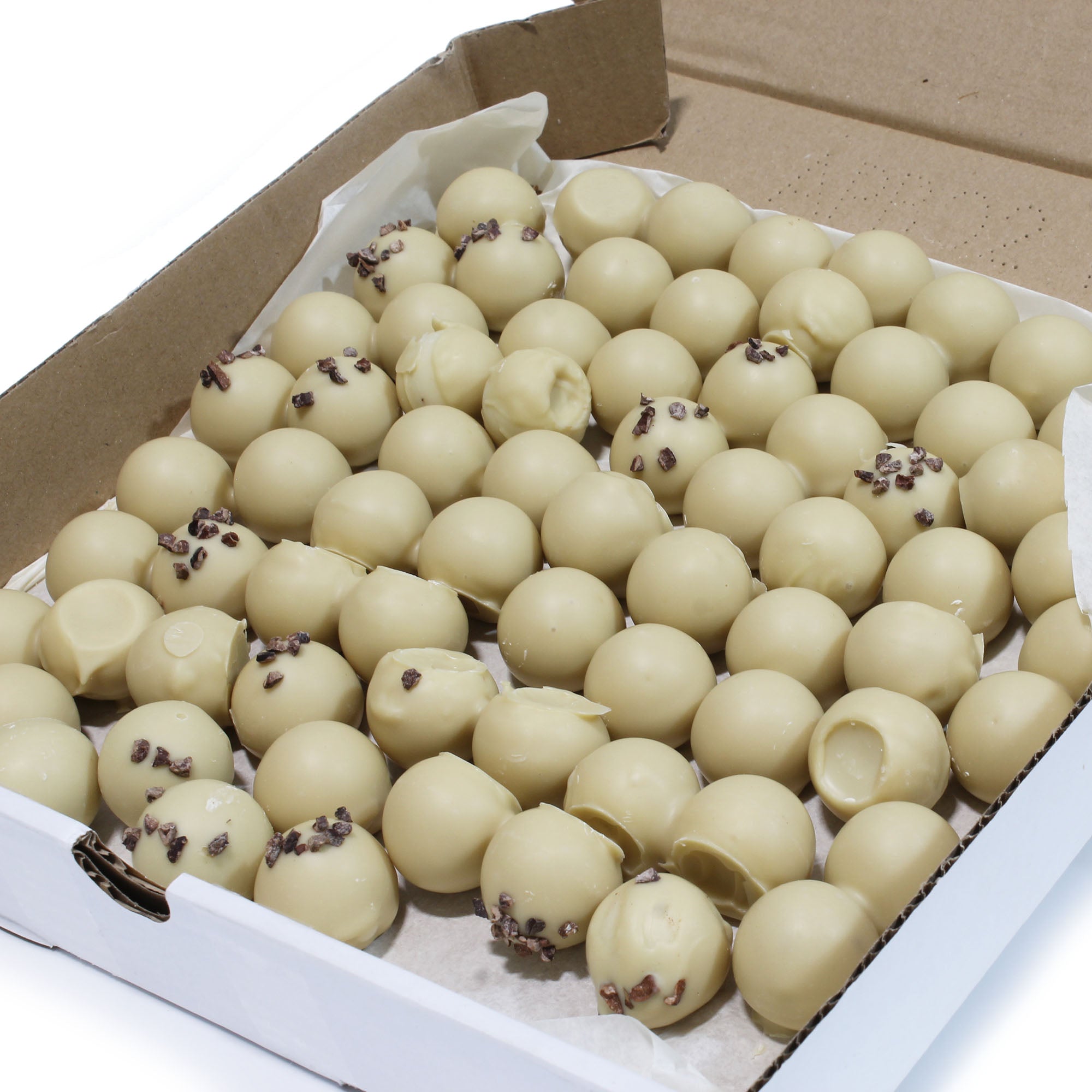 Vegan Vanilla Chocolate Truffles Seconds