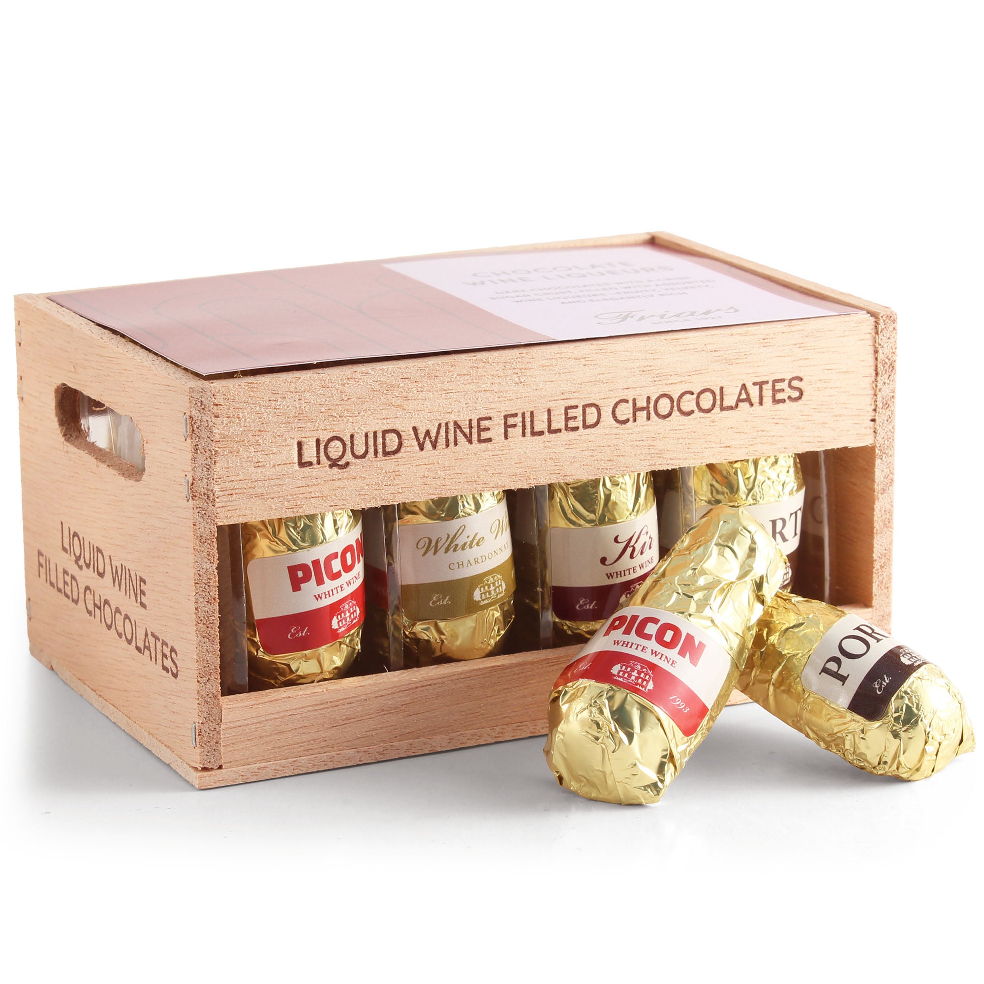 Chocolate Wine Liqueurs Crate